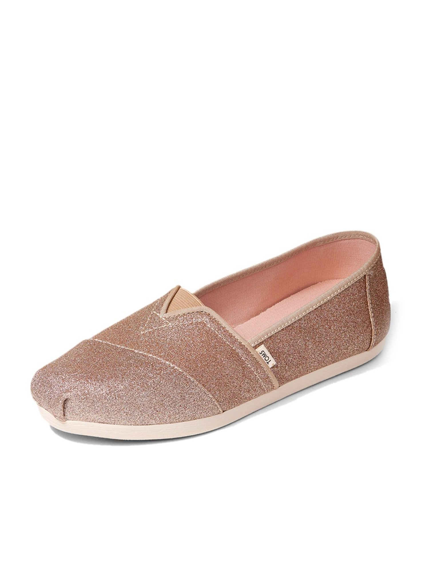 Buy TOMS Women s Alpargata With Cloudbound Gold Espadrille Shoes