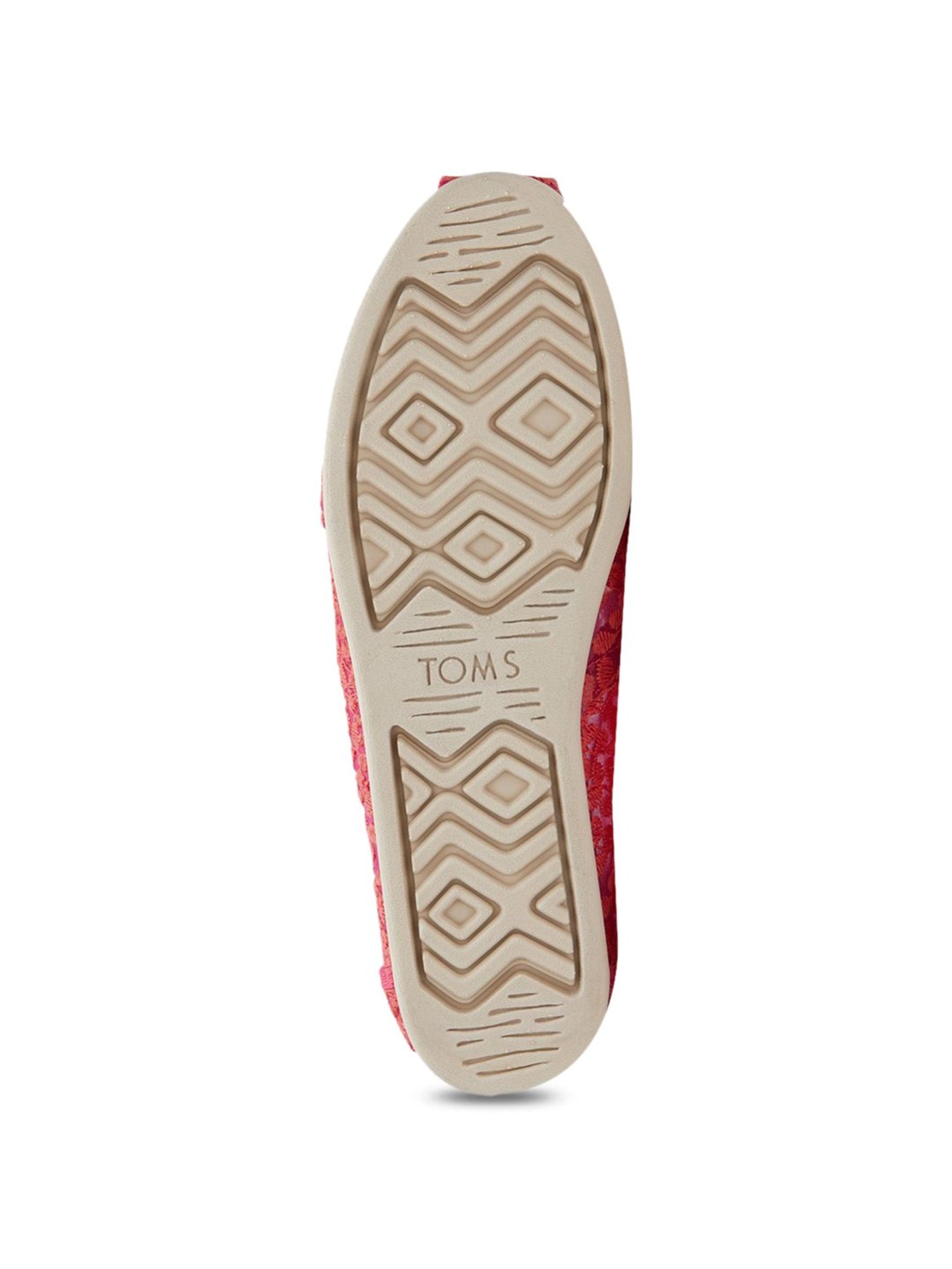 Toms red hot sale sparkle shoes