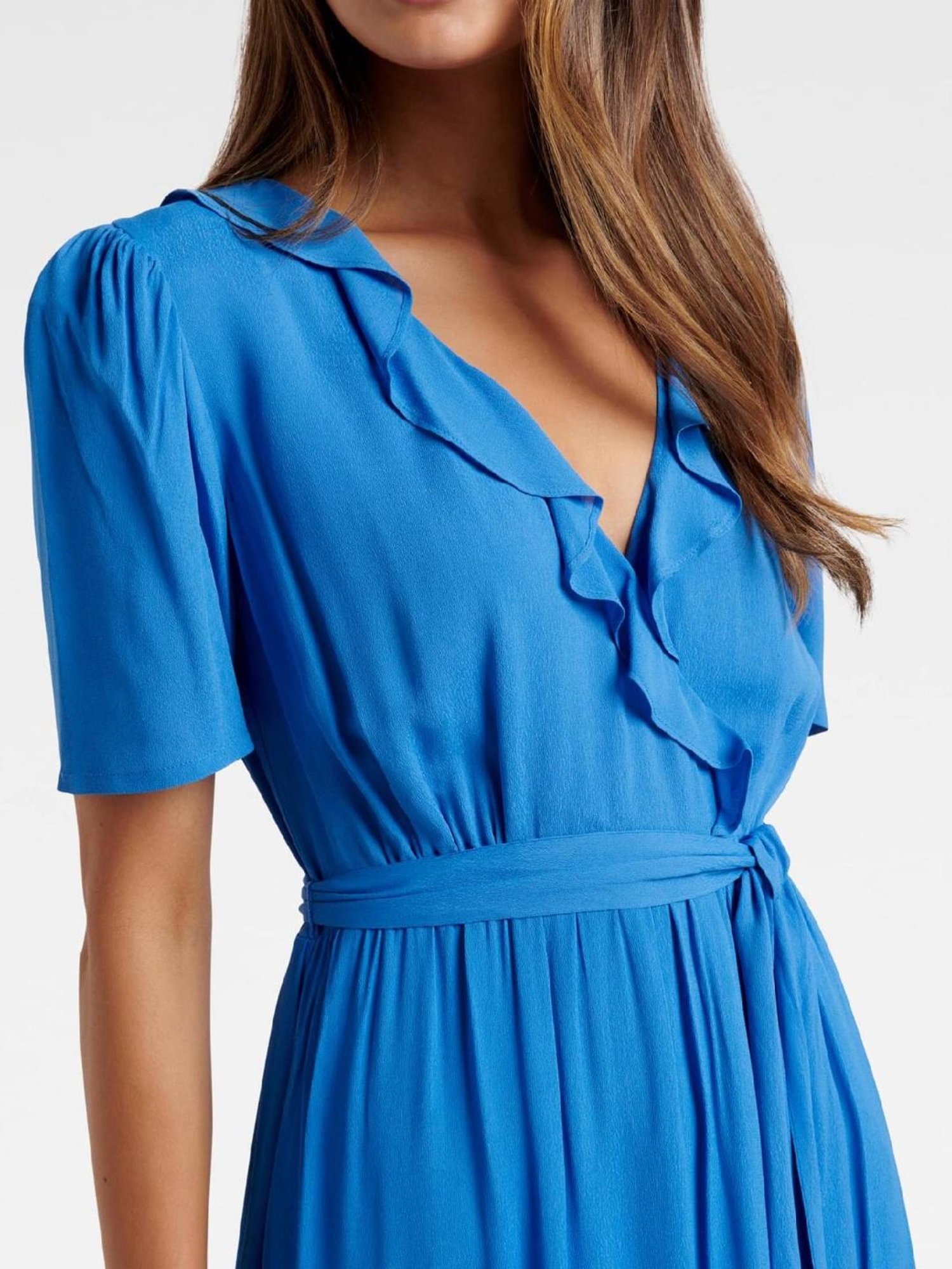 Buy Forever New Blue A-line Fit Dress for Women Online Tata CLiQ