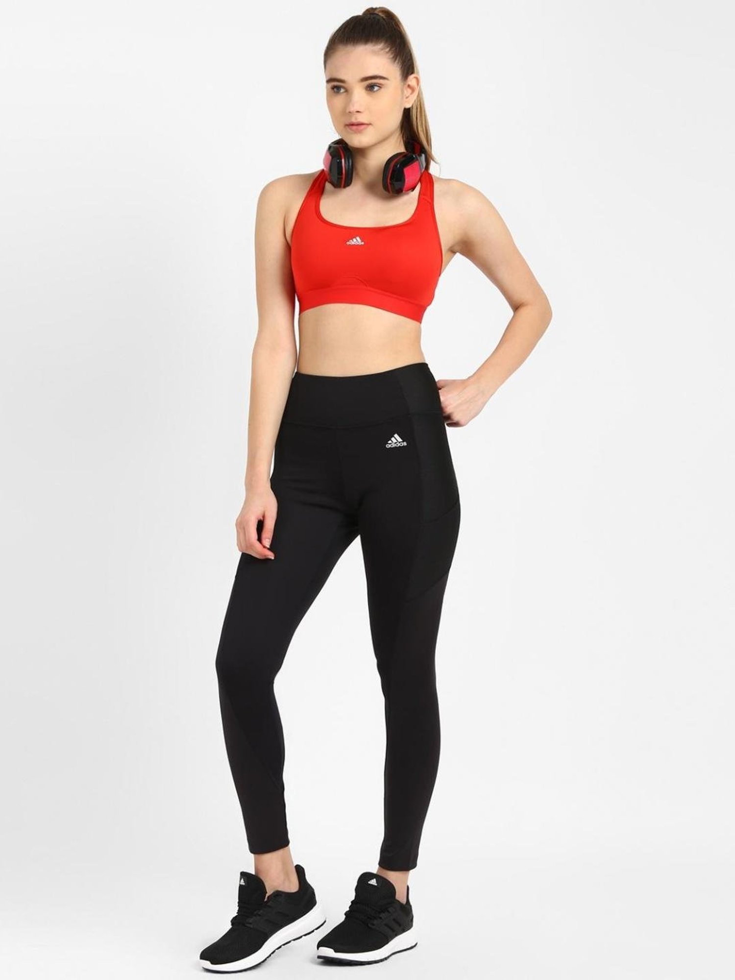 Buy Adidas Red Sports Bras for Women Online @ Tata CLiQ