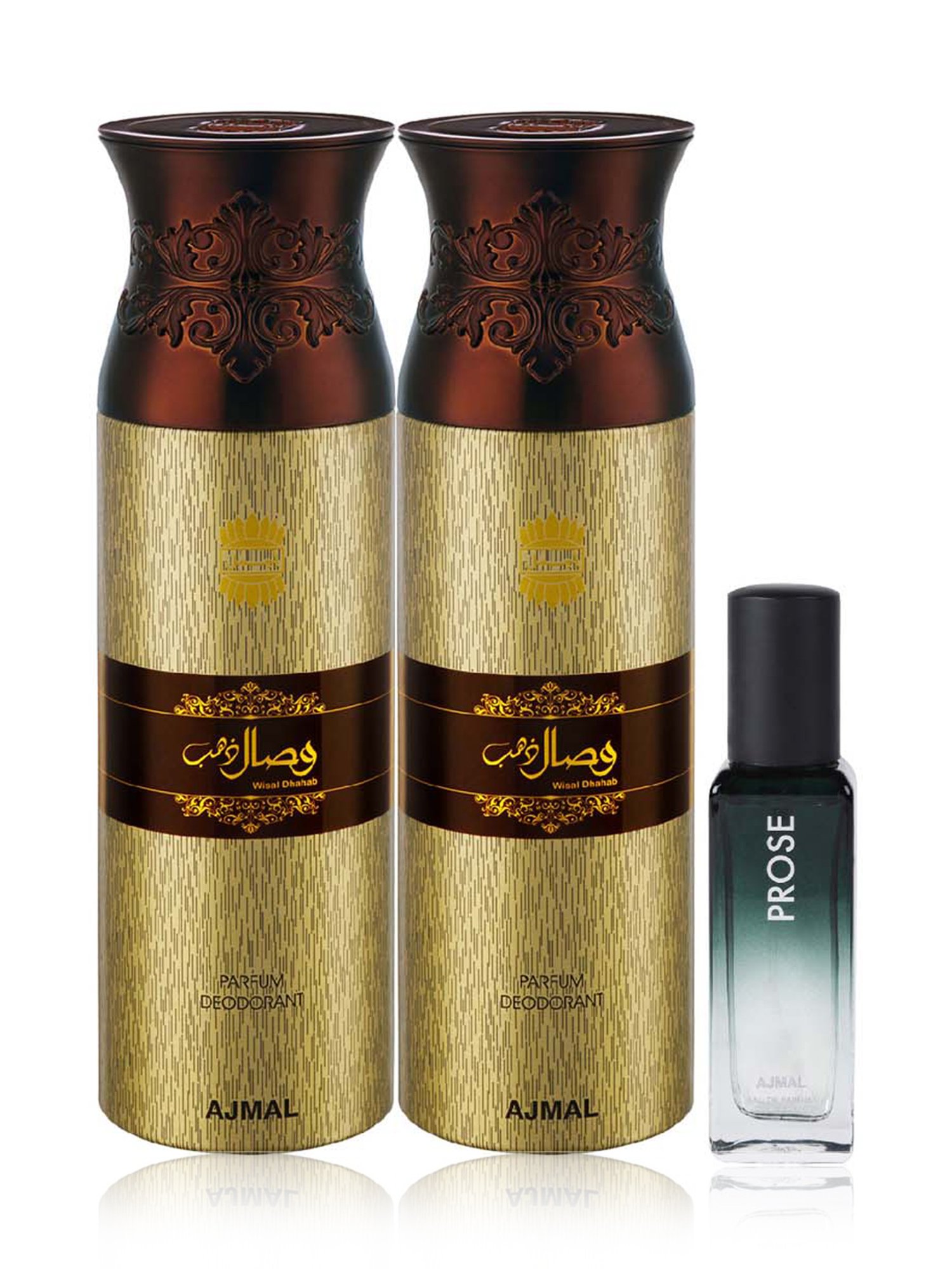 Buy Ajmal Wisal Dhahab Deo Prose Edp Combo Pack Online At Best