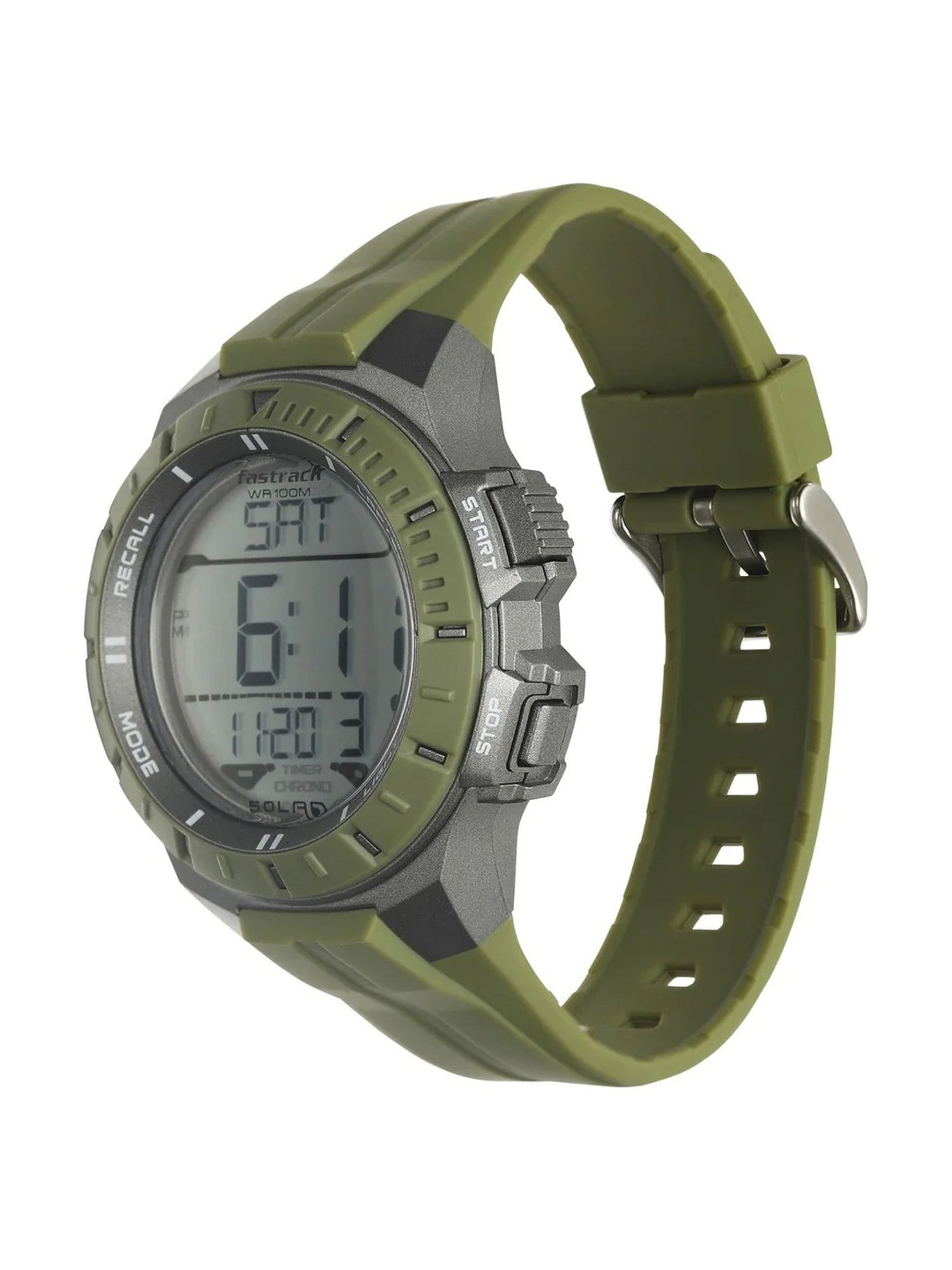 Fastrack military green on sale watch