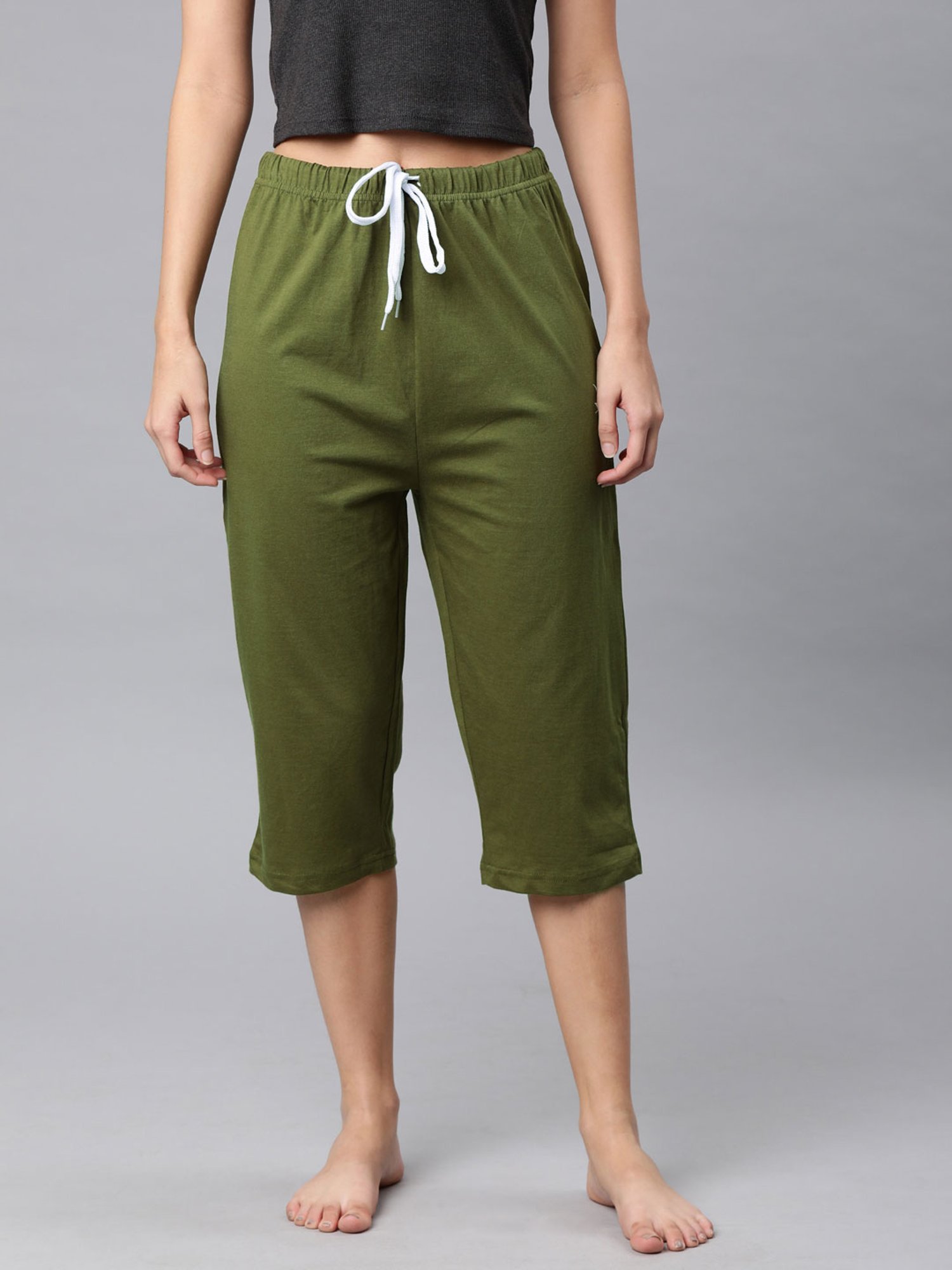  Green Capri Pants