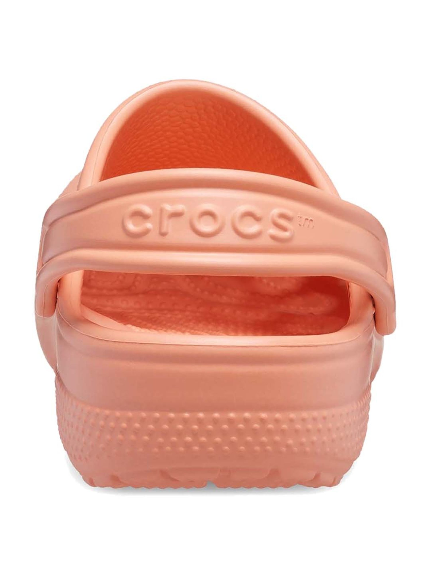 Peach on sale colored crocs