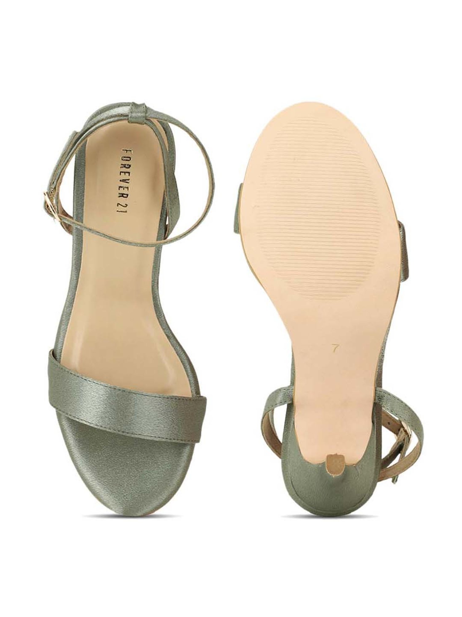 Fashion Green Sandals For Women, Criss Cross Ankle Strap Sandals | SHEIN USA