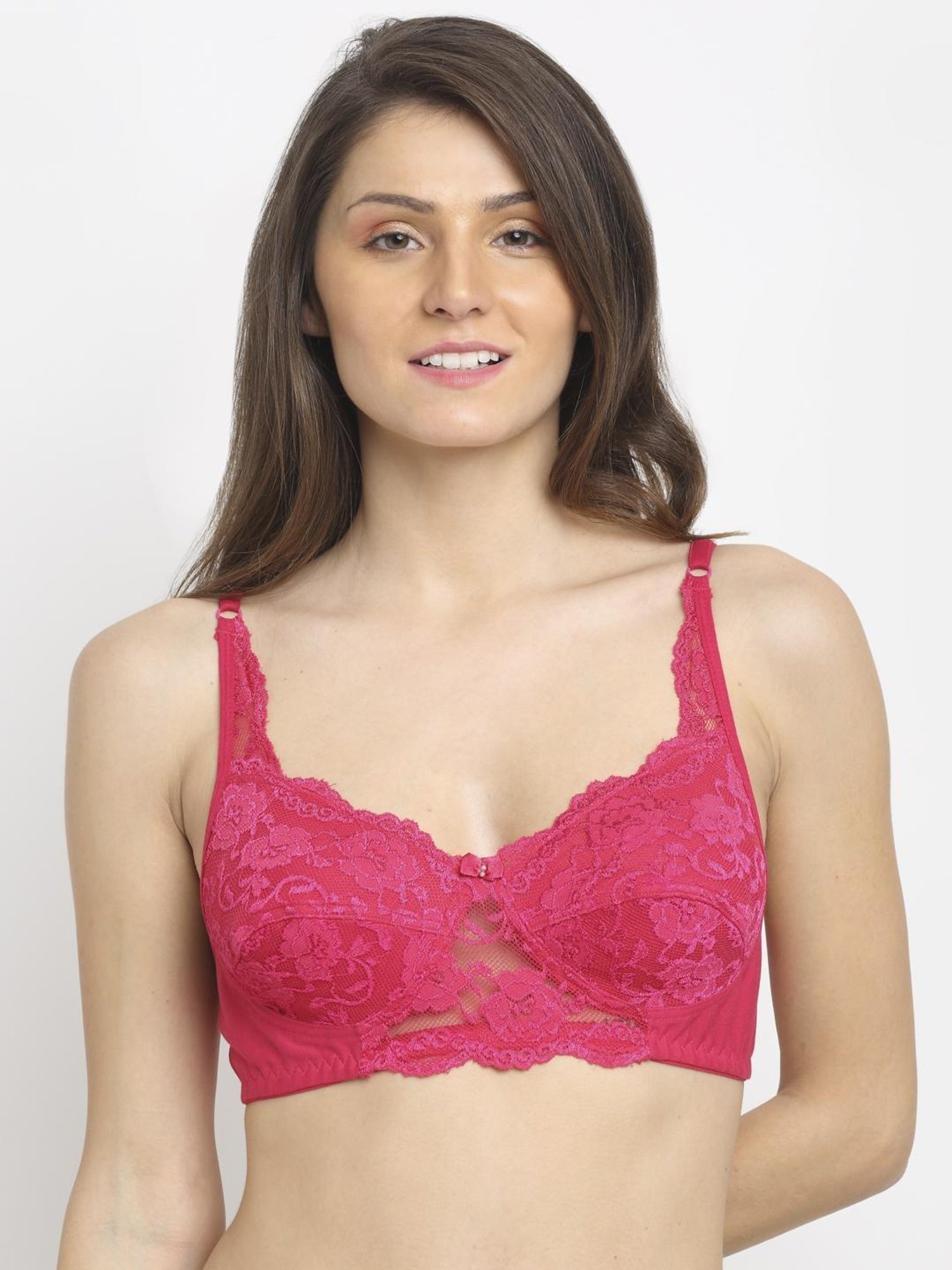 Buy Light pink & Purple Bras for Women by FRISKERS Online