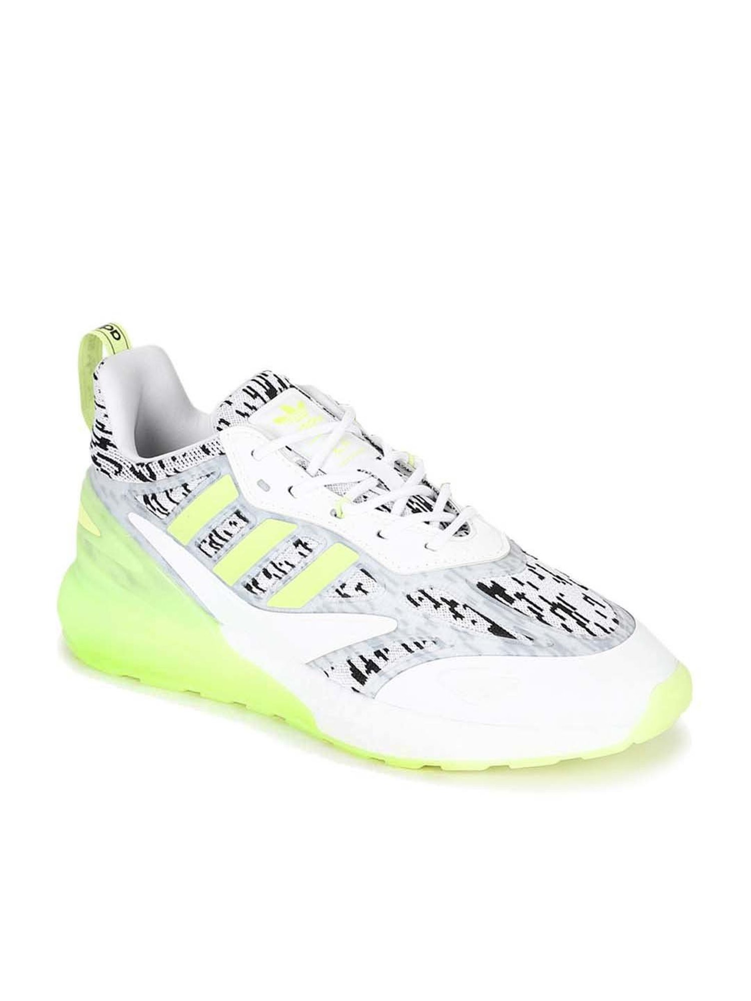 Buy Adidas Originals Men's ZX 2K BOOST 2.0 White Casual Sneakers