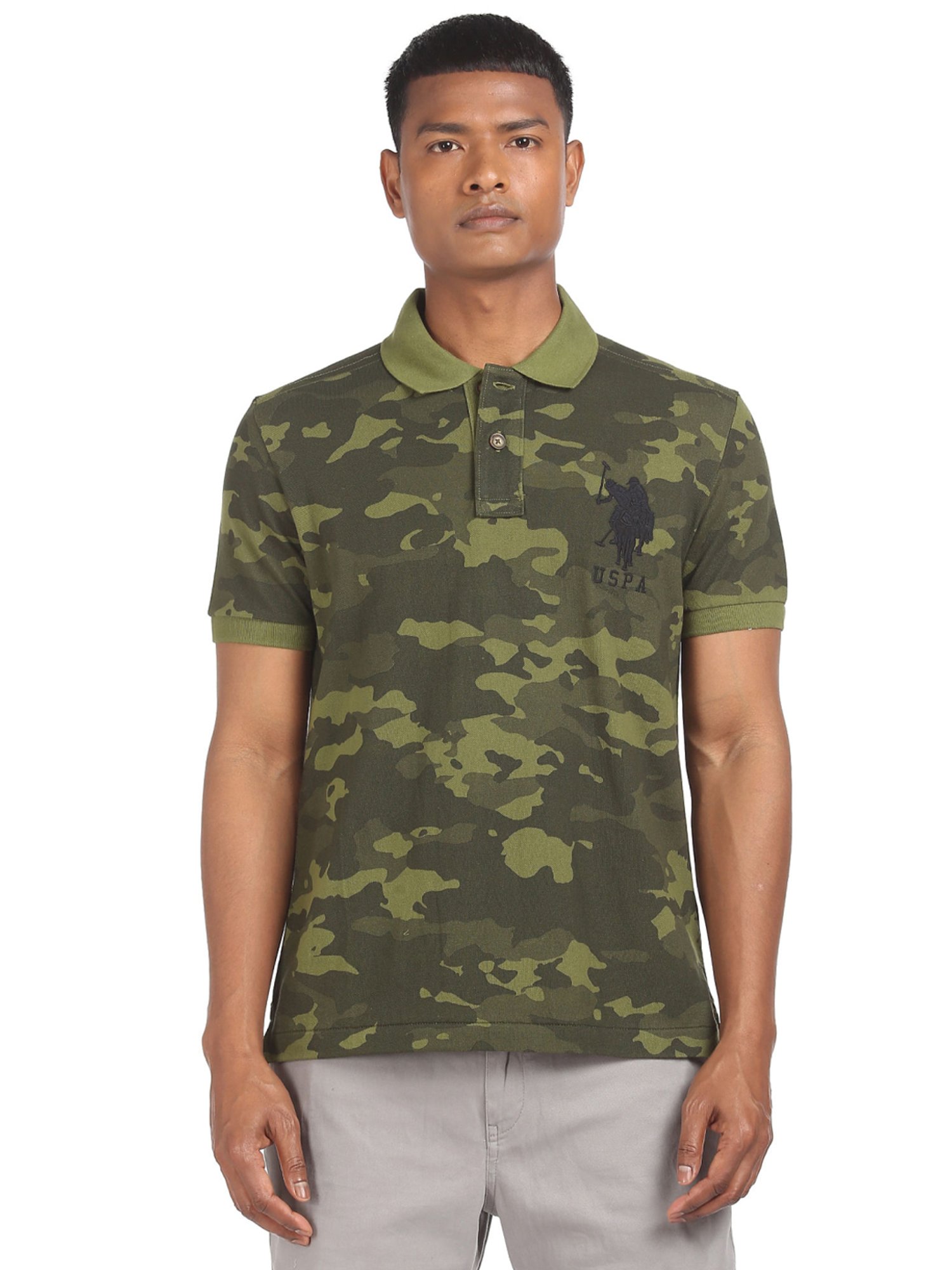 Polo camo clearance shirt