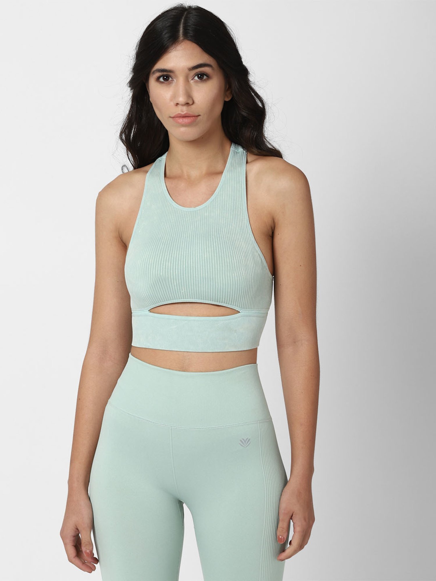 Buy Forever 21 Grey Under Wired Non Padded Sports Bra for Women Online @  Tata CLiQ