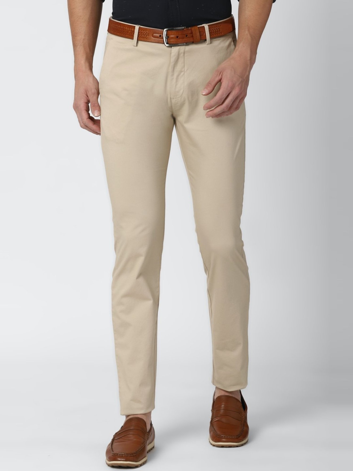 Buy Peter England Cotton Trousers Online In India