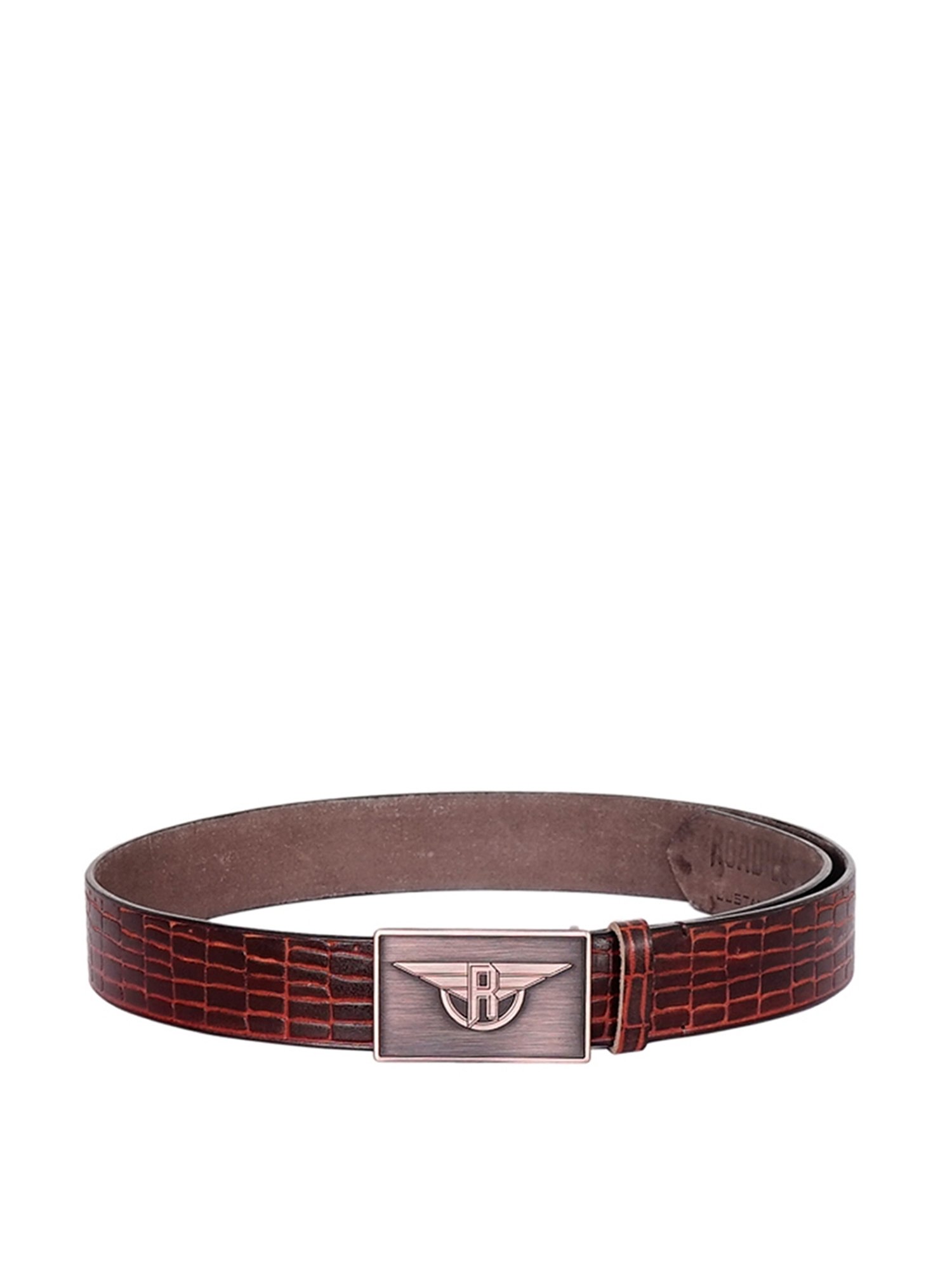 Buy Justanned Red Leather Waist Belt for Men Online At Best Price @ Tata  CLiQ