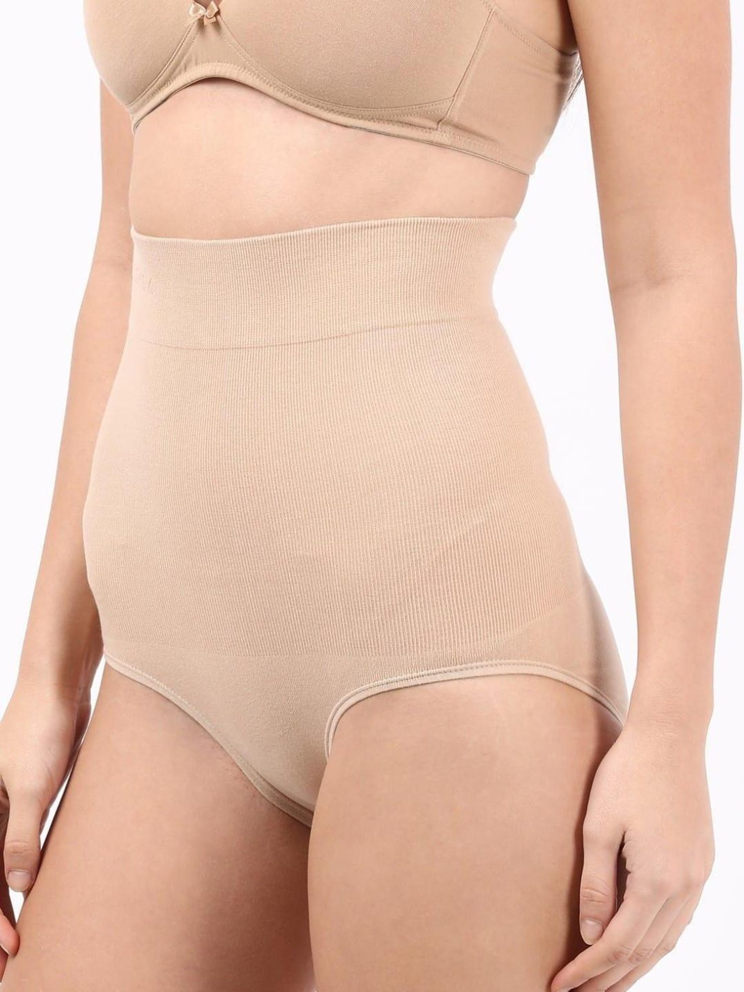 Buy K&Q King And Queen Store Women Beige Solid Cotton and Lycra Shapewear  (XXL) Online at Best Prices in India - JioMart.