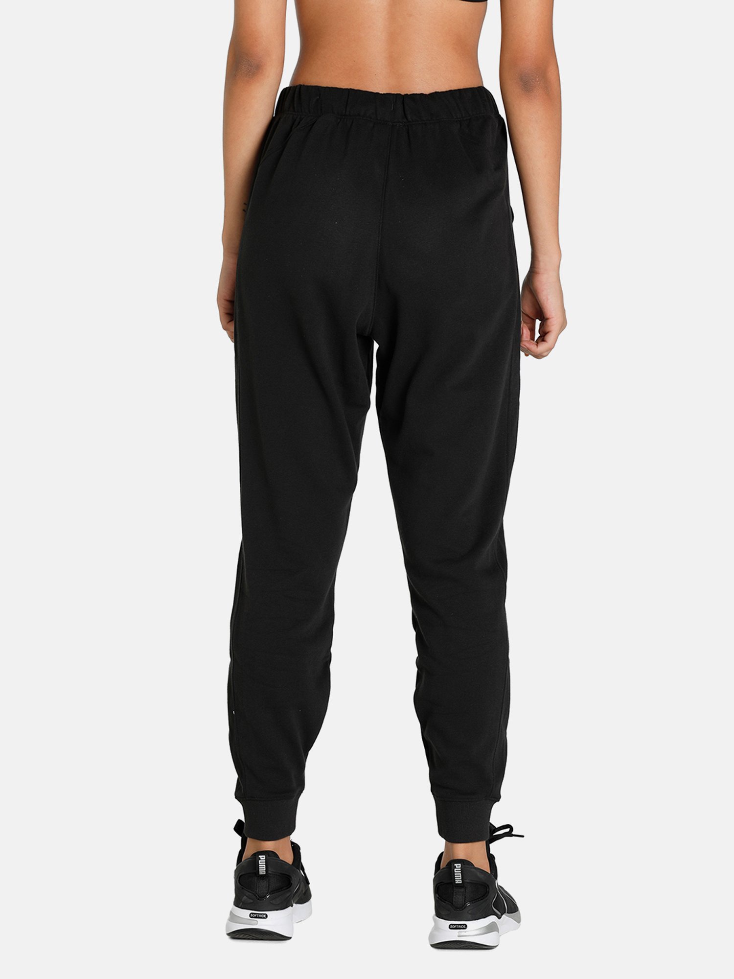 Buy Puma Black Regular Fit Joggers for Women's Online @ Tata CLiQ