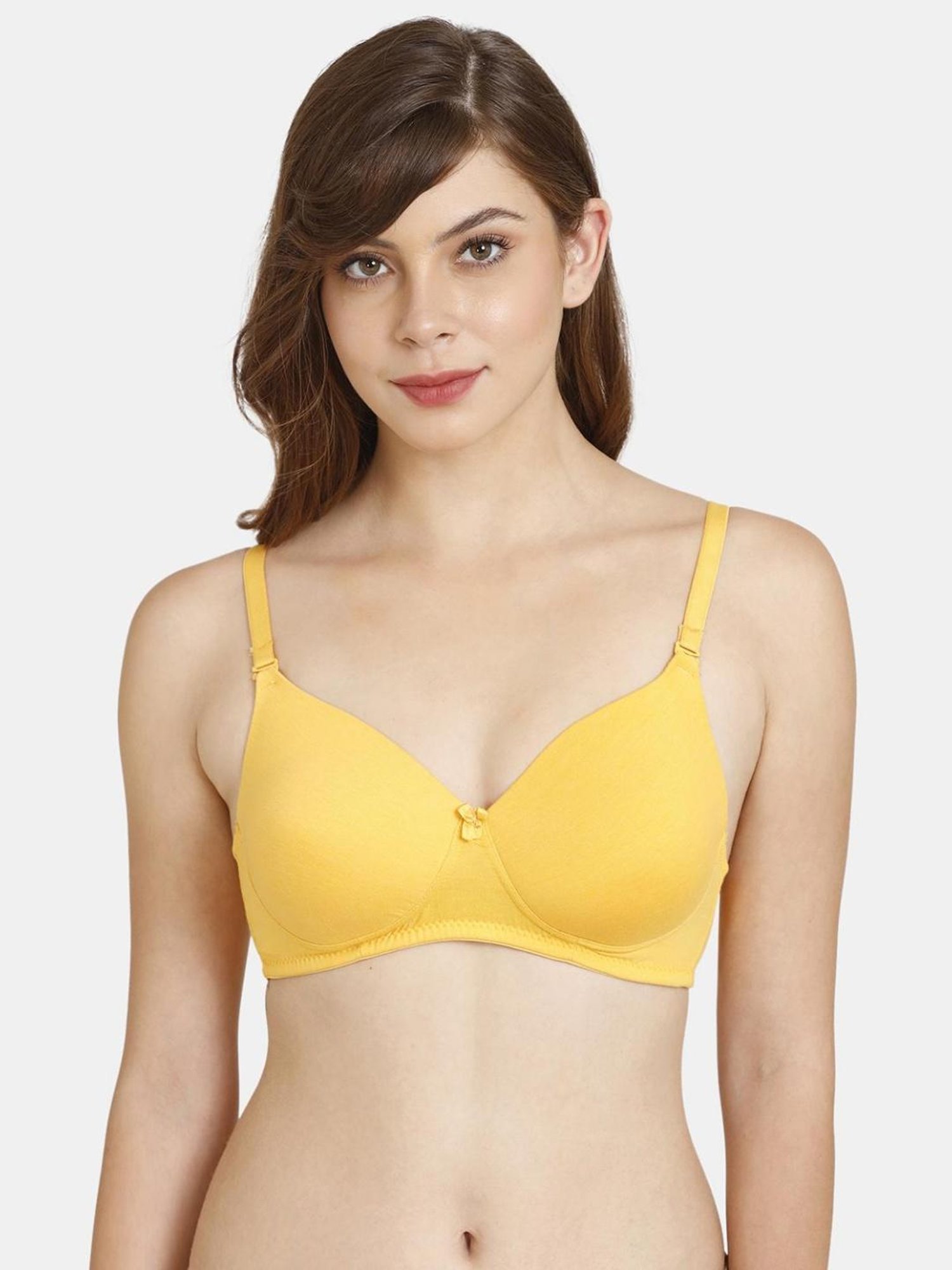 Buy Rosaline by Zivame Yellow Padded Bra for Women Online @ Tata CLiQ
