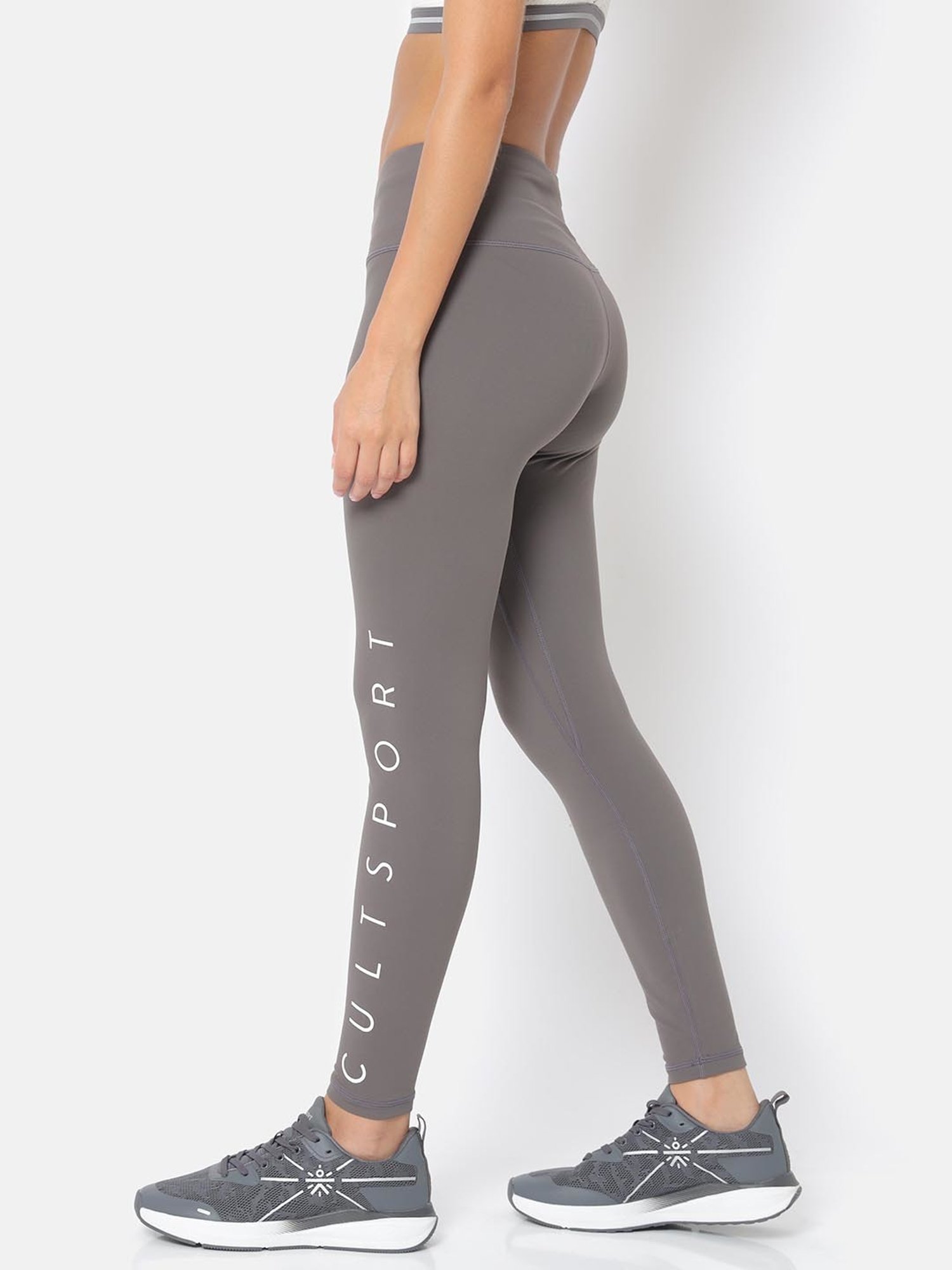 Buy Dark Grey Leggings for Women by Cultsport Online