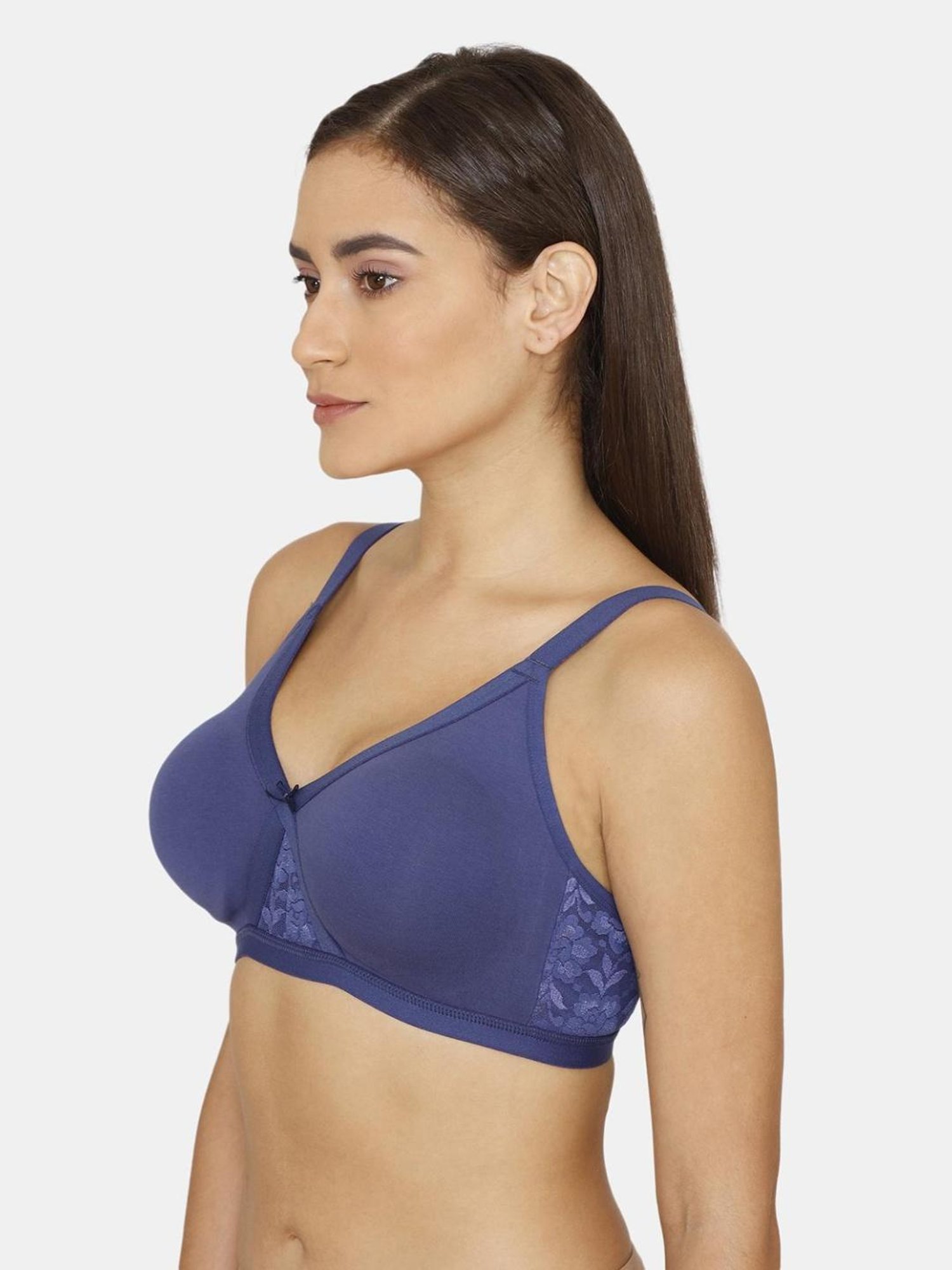 Zelocity by Zivame Blue Sports Bra