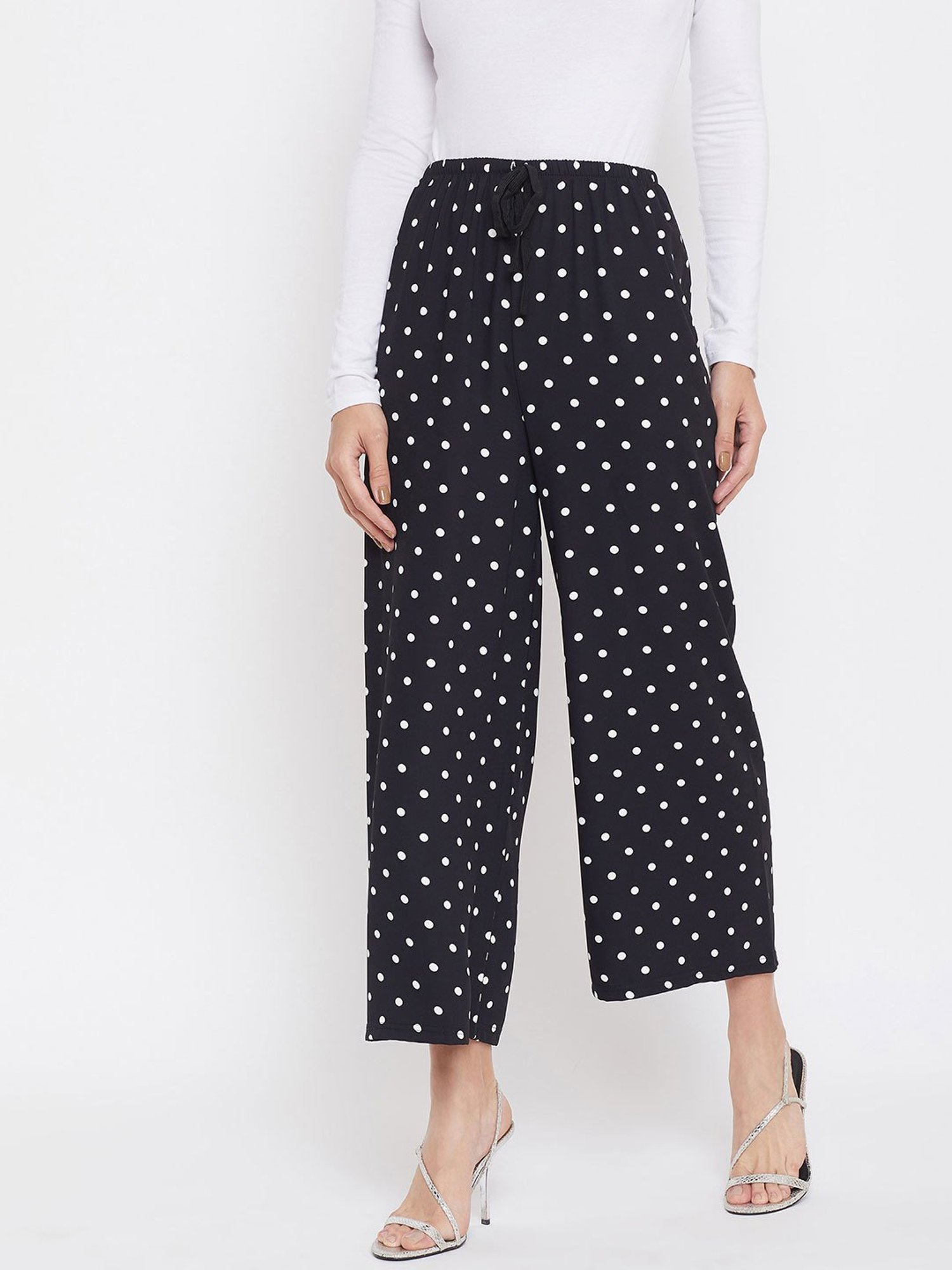 Clean crepe wide leg trousers for an alternative bridal look. – Kelsey Rose