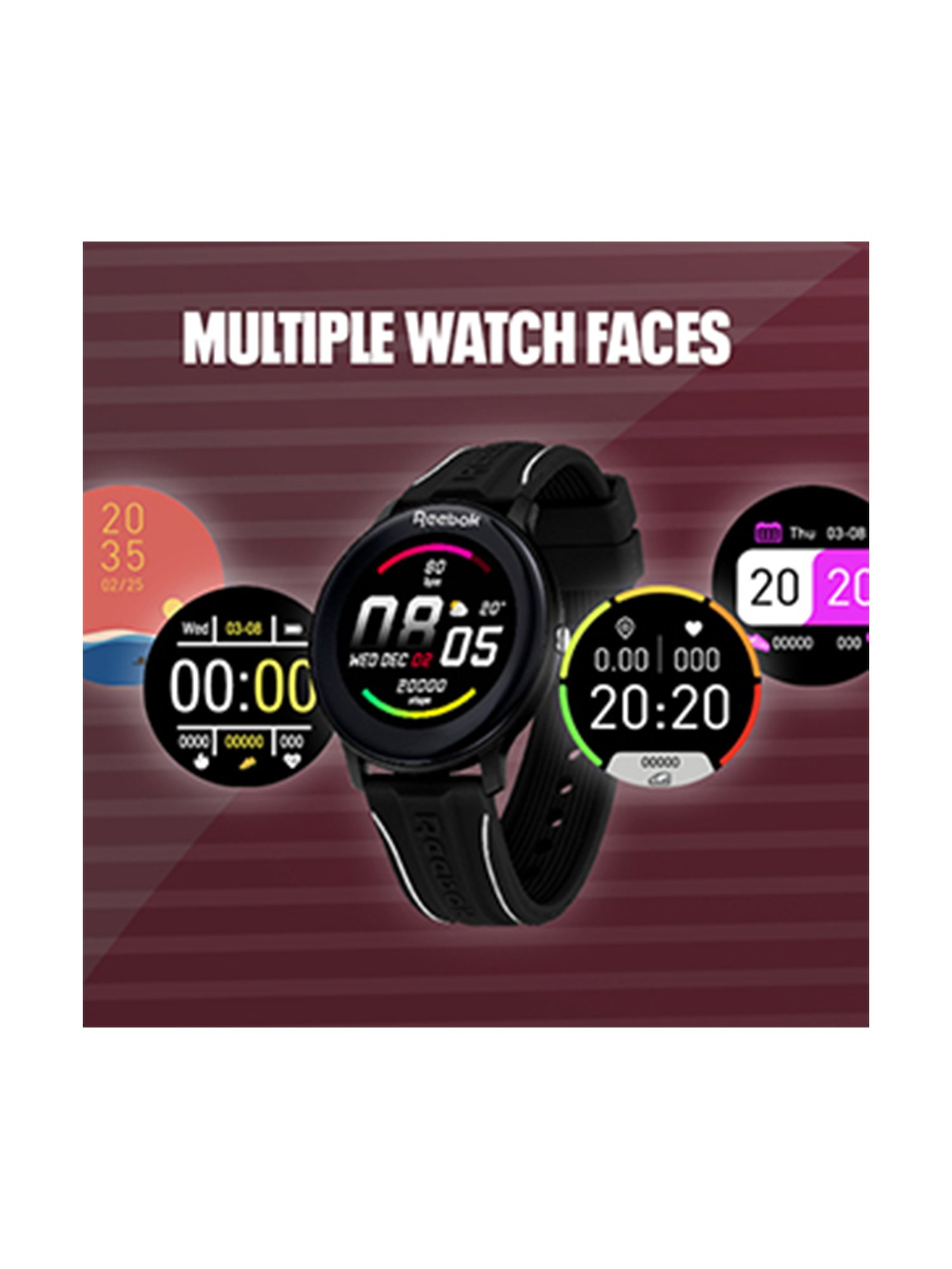 ActiveFit Reebok's First Smartwatch Launches With Blood, 54% OFF