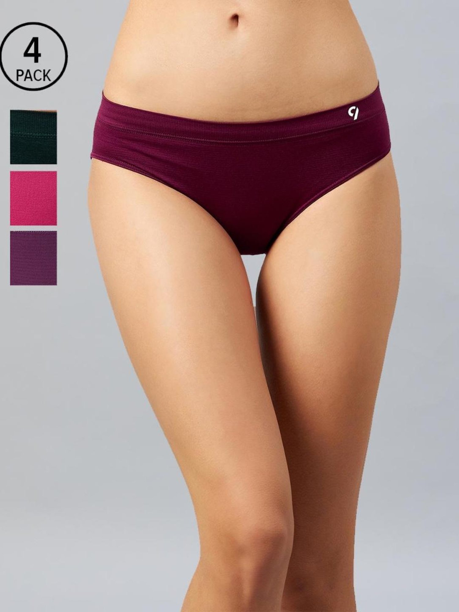 Buy C9 Airwear Lingerie Panty For Women Pack Of 3 - Multi-Color Online