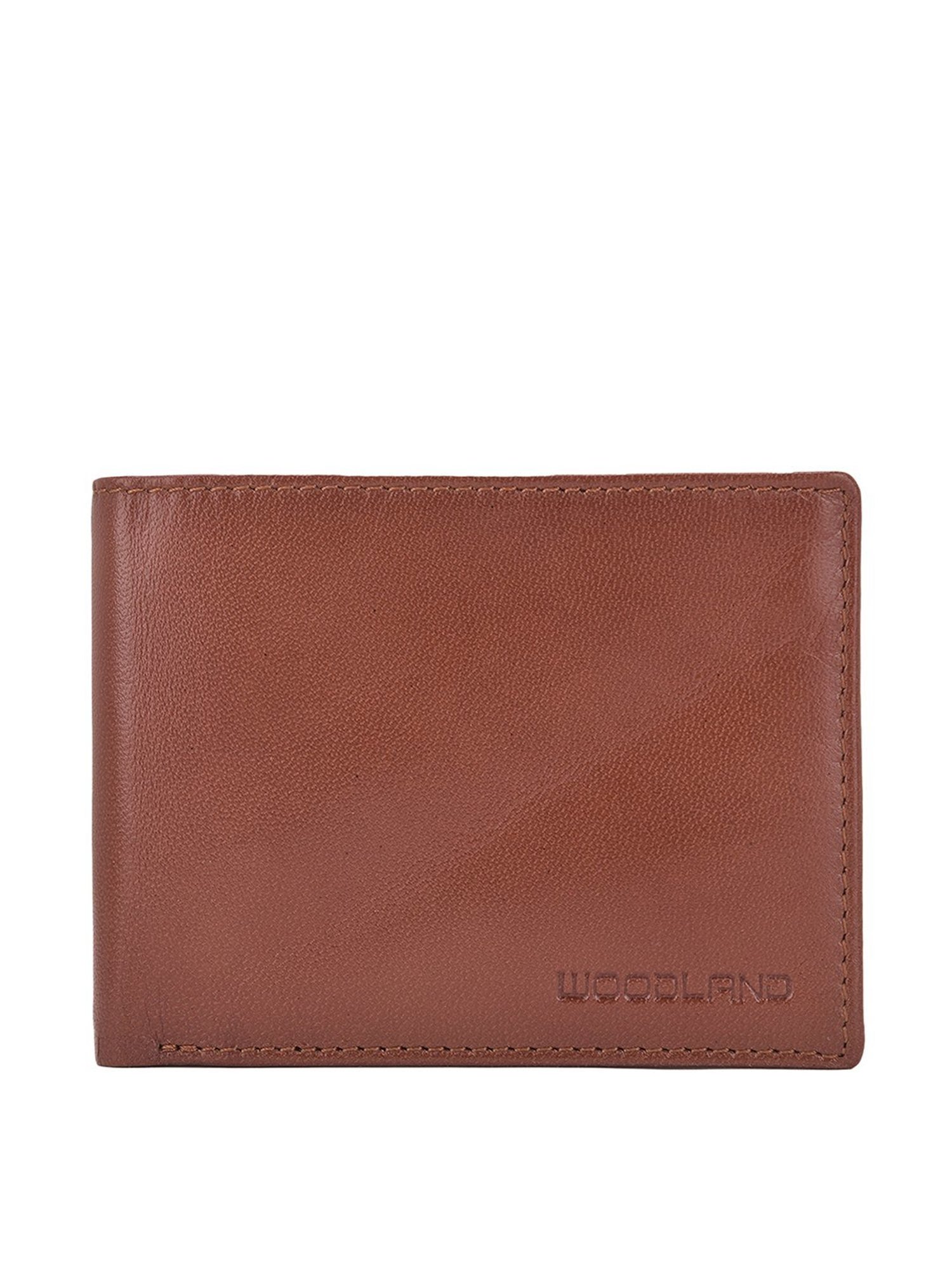 Tan Woodland Mens Original Leather Wallets, Card slots: 5 at Rs 65 in New  Delhi