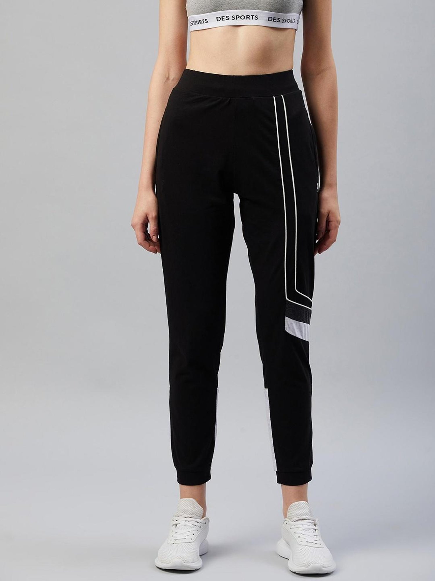 Buy C9 Airwear Black Regular Fit Sports Track Pants for Women Online @ Tata  CLiQ