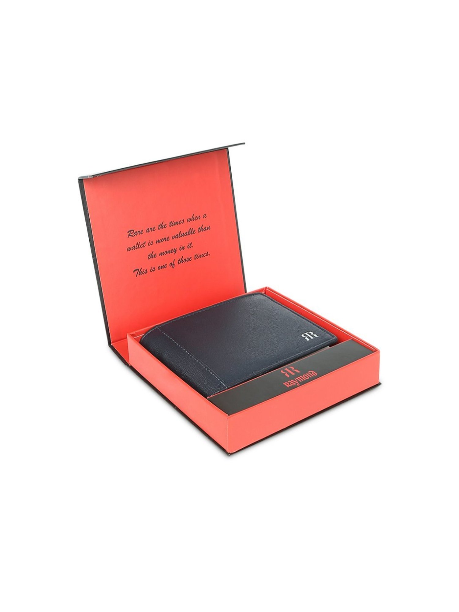 Buy Raymond Blue Leather Bi-Fold Wallet for Men at Best Price @ Tata CLiQ