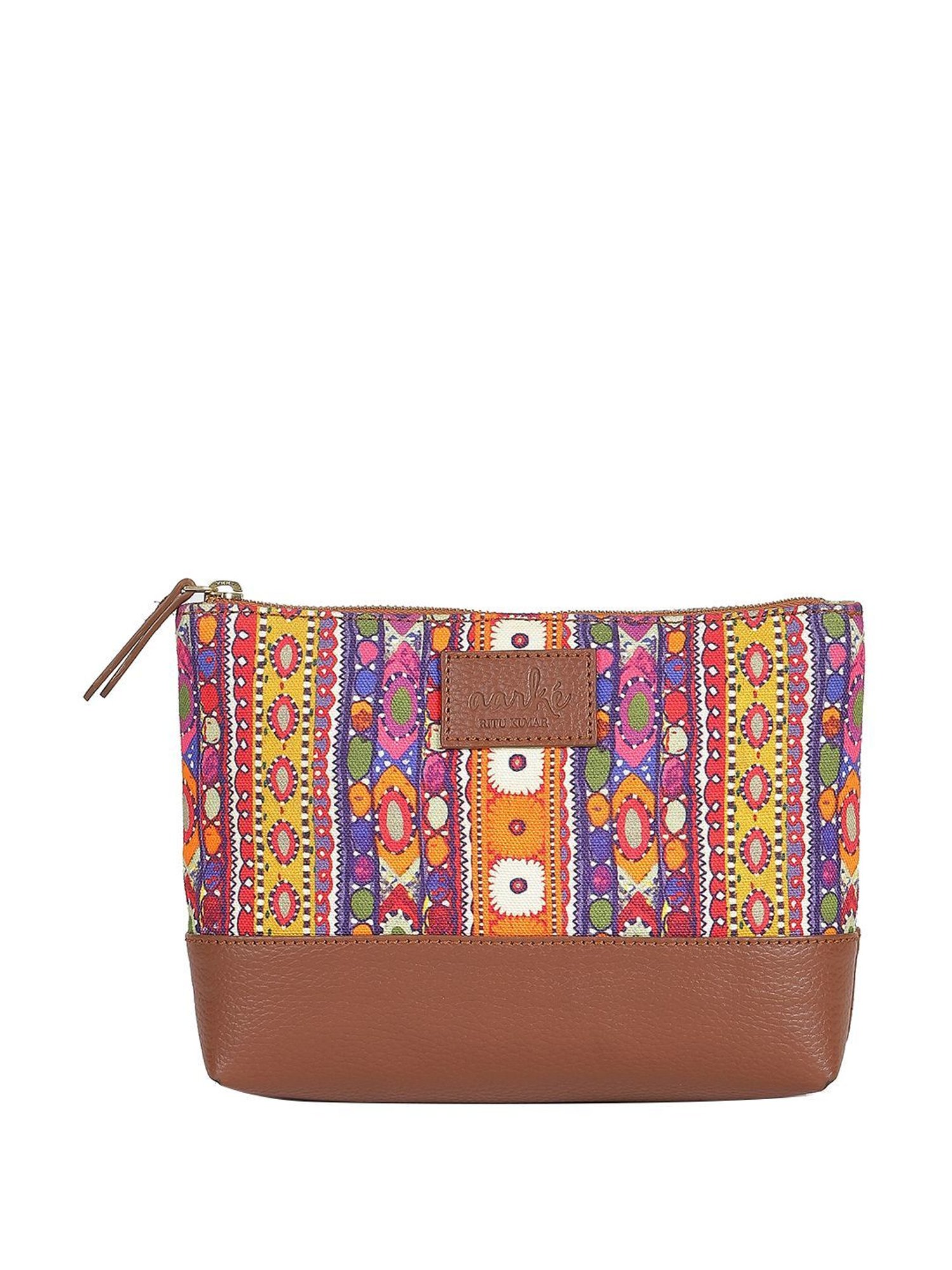 Buy aarke Ritu Kumar Multicolor Printed Small Pouch Online At Best