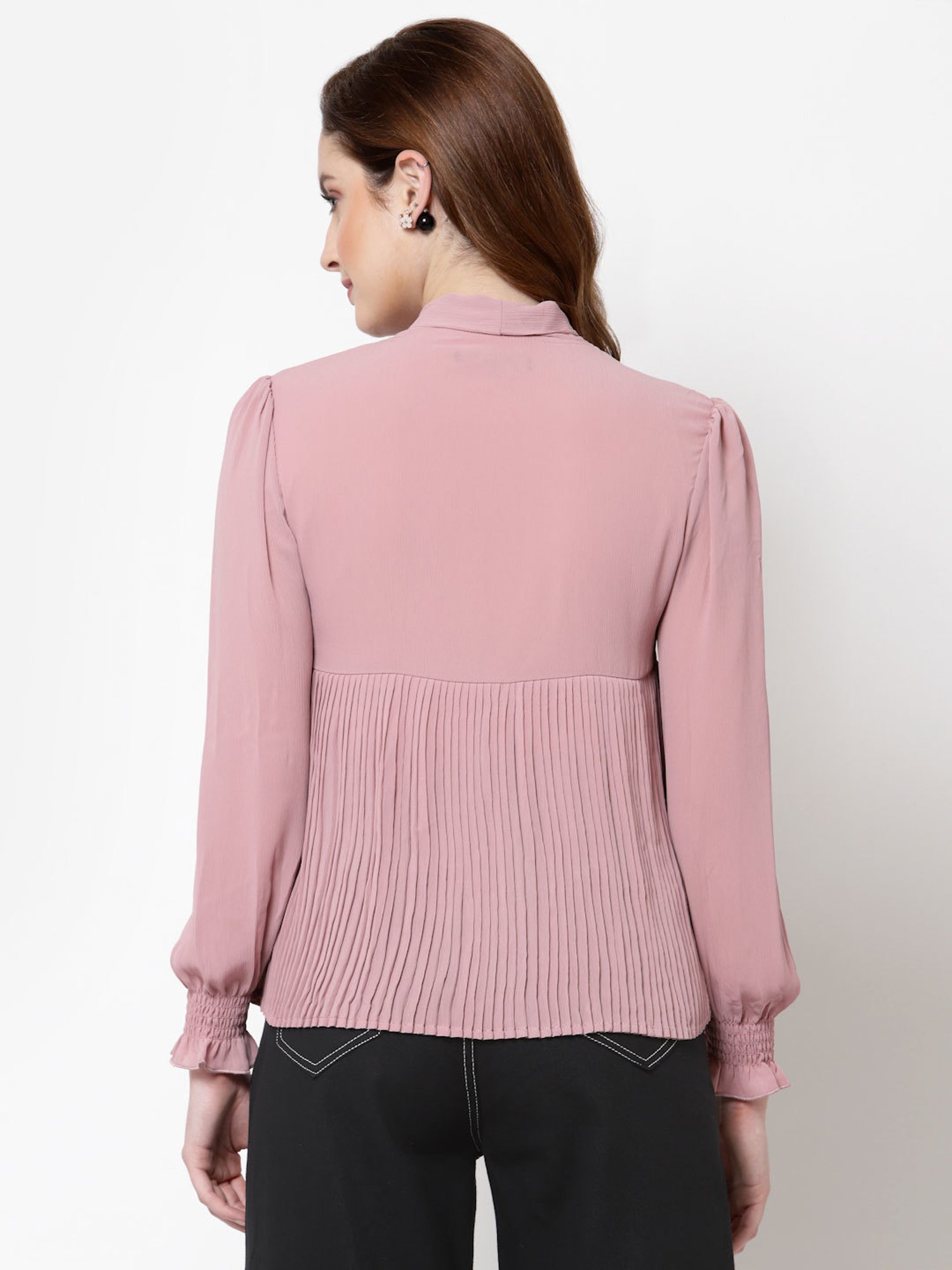 Buy Mafadeny Pink Embellished Shirt for Women Online @ Tata CLiQ