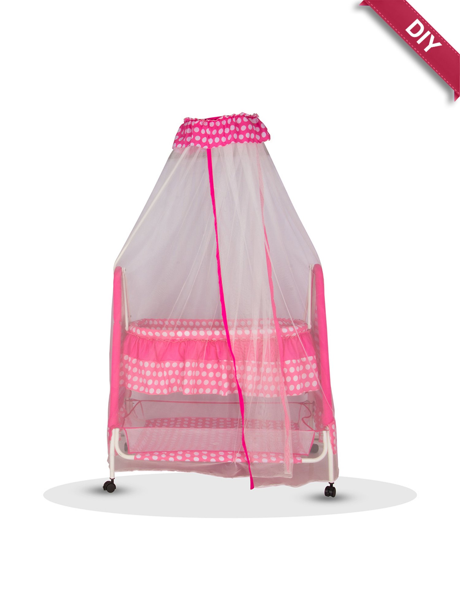 Buy Kiddery Pink Baby Cradle (Age 0-8 Months) at Best Price @ Tata