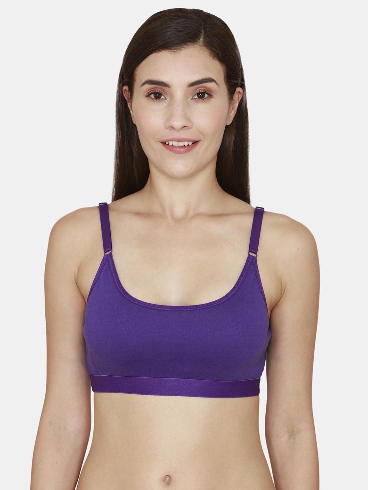 Buy Coucou by Zivame Purple Sports Bra for Women Online @ Tata CLiQ
