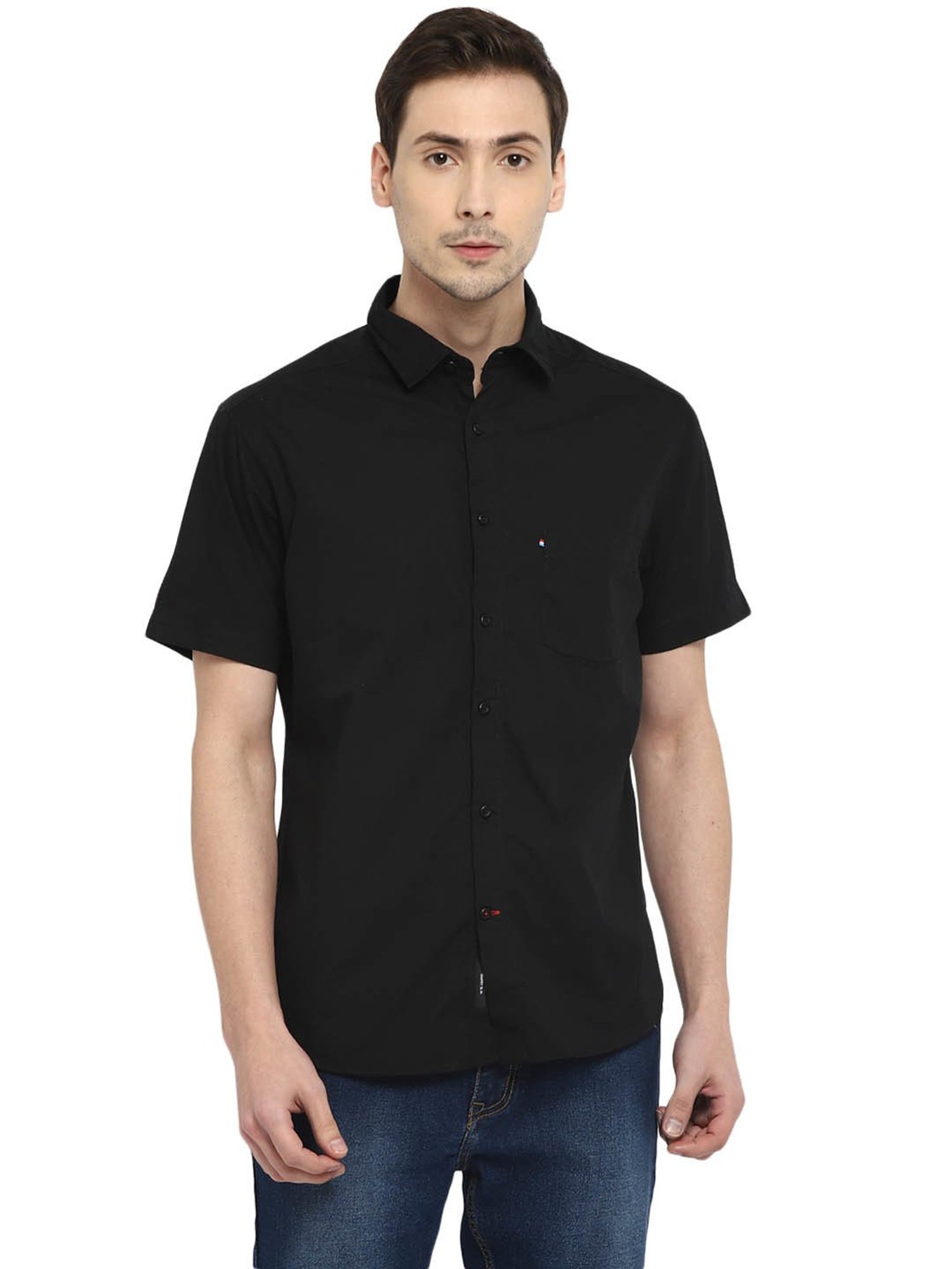 Buy Red Chief Jet Black Jersey Printed T-Shirt for Men Online @ Tata CLiQ