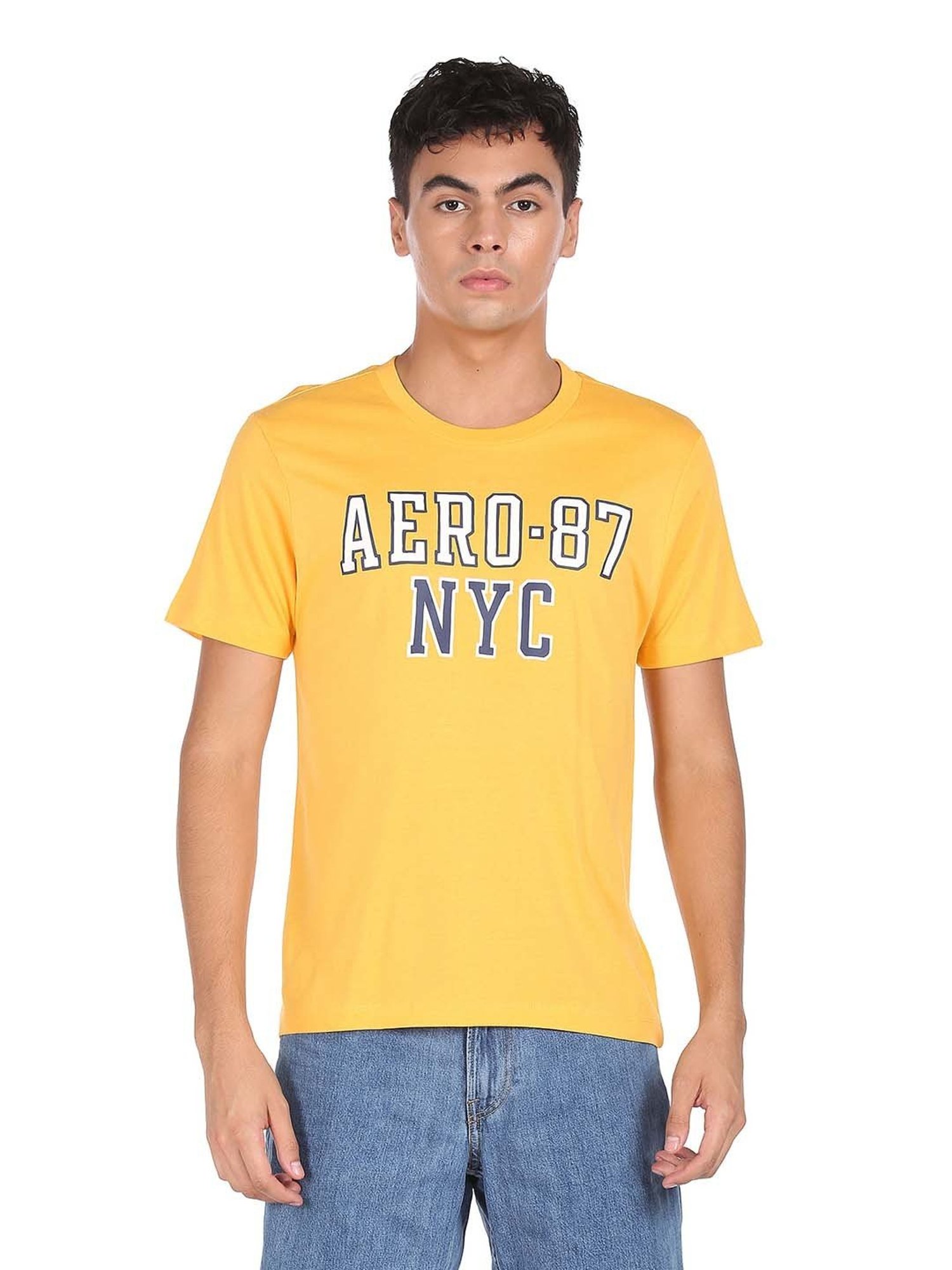 aero 87 yellow shirt