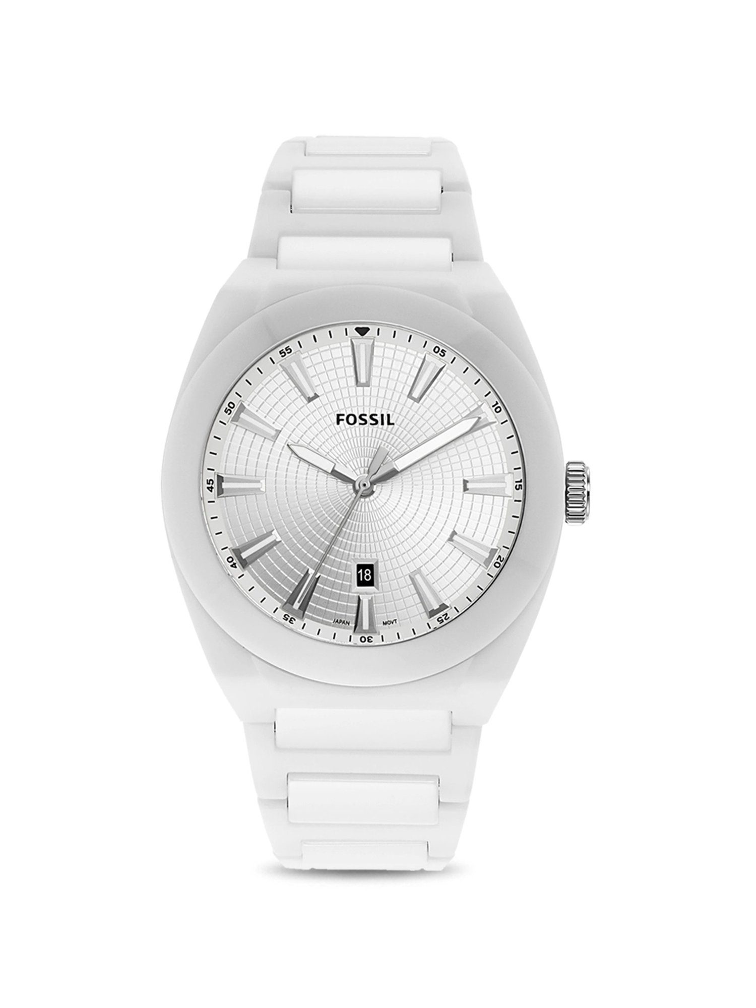 Fossil watch 2024 white