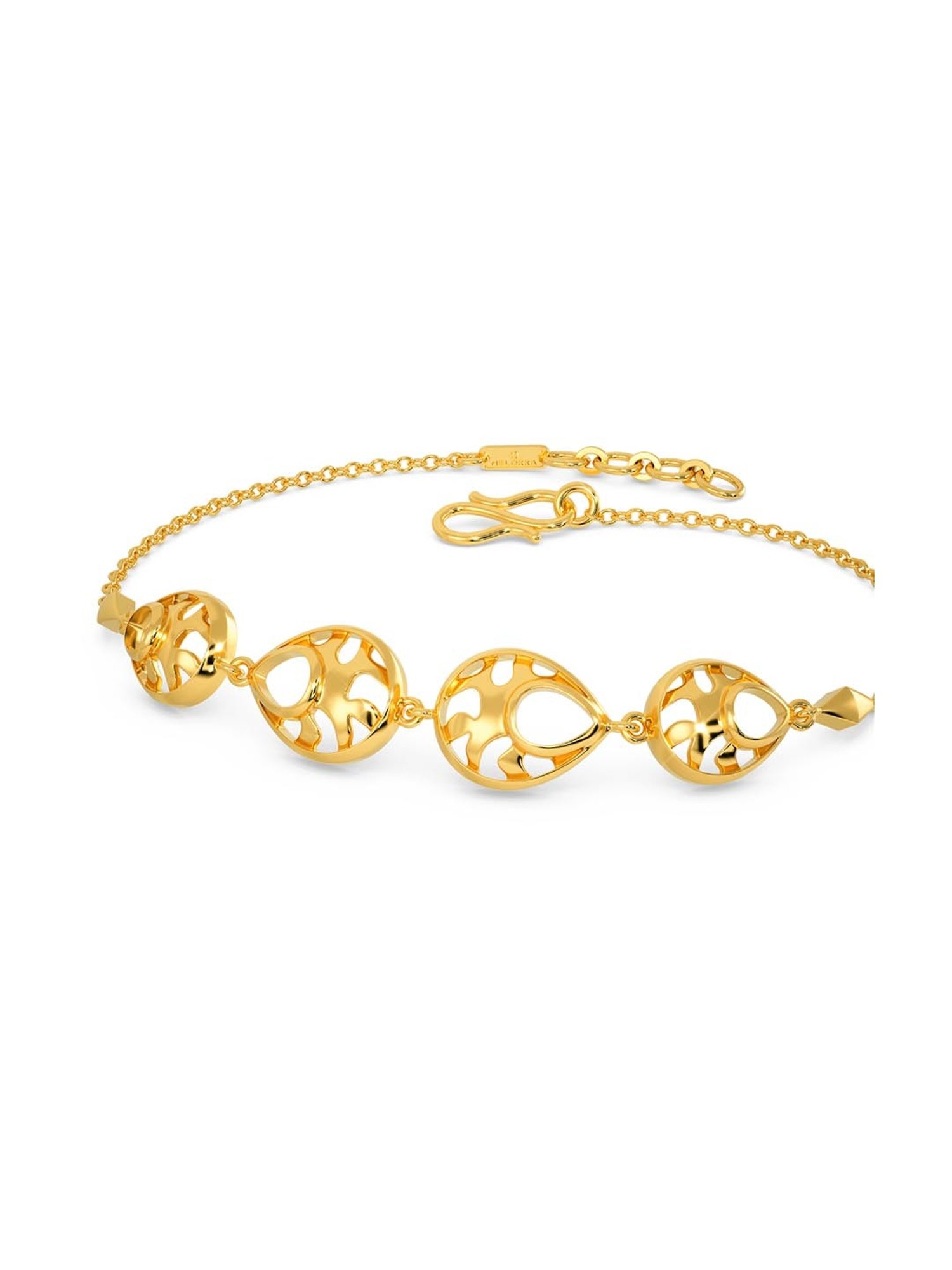 Buy Melorra 18k Gold & Diamond Knitly Attached Bracelet for Women Online At  Best Price @ Tata CLiQ