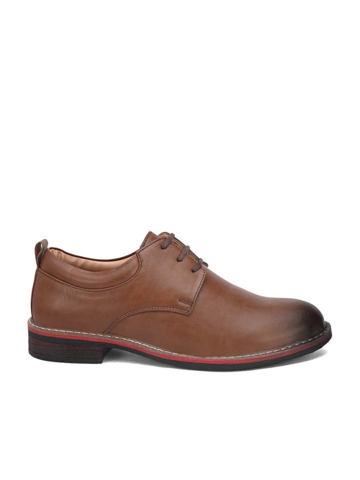 Buy Louis Philippe Men's Brown Derby Shoes for Men at Best Price @ Tata CLiQ