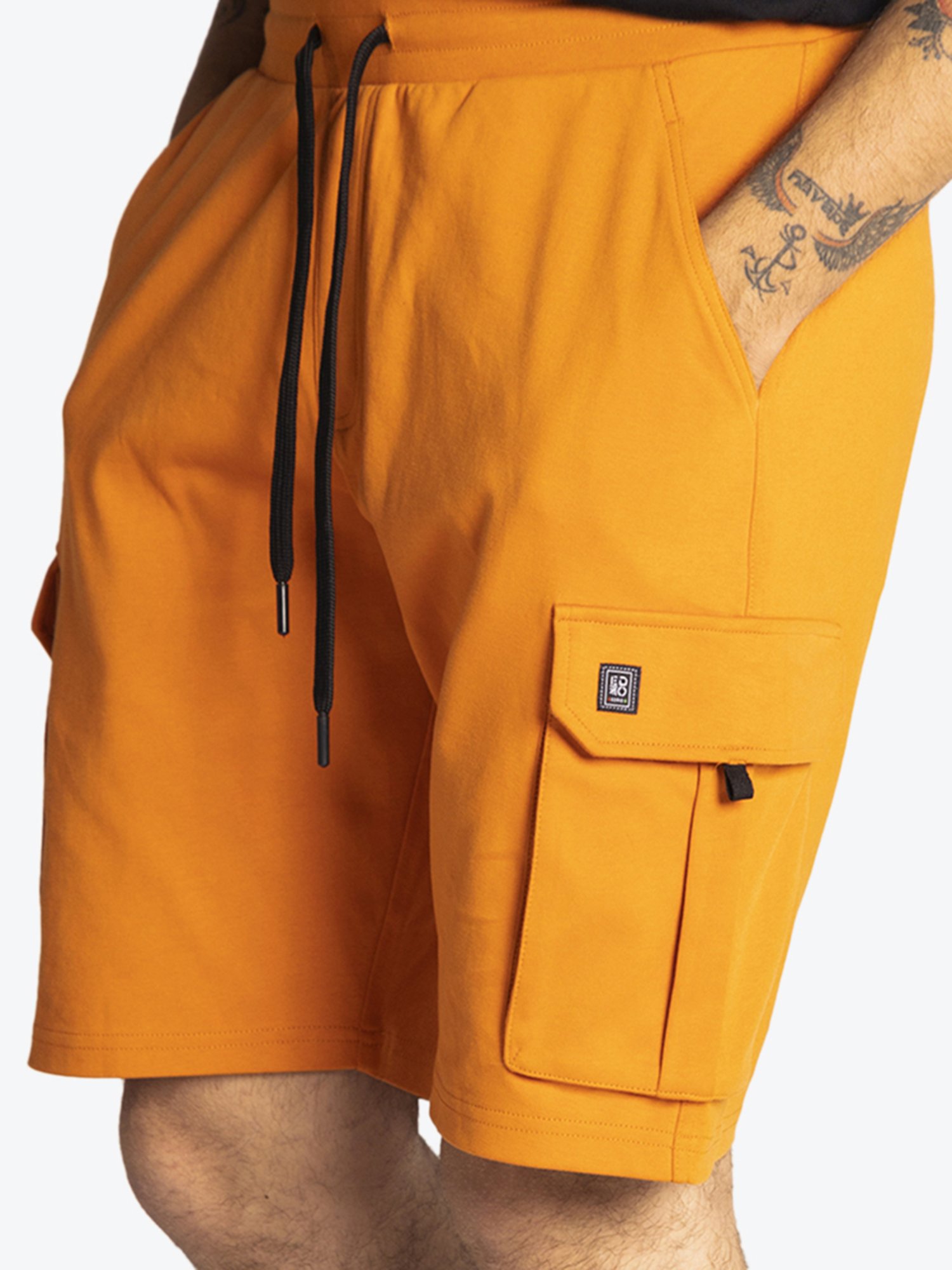 Short Cargo Homme Orange