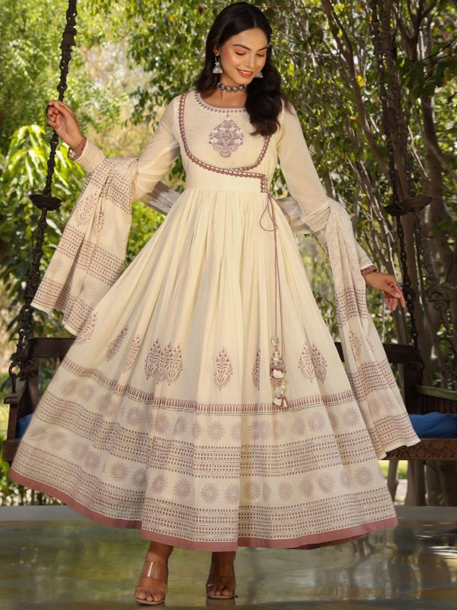 Buy Indian Designer White Angrakha Suit Set  Angrakha Style Online in  India  Etsy