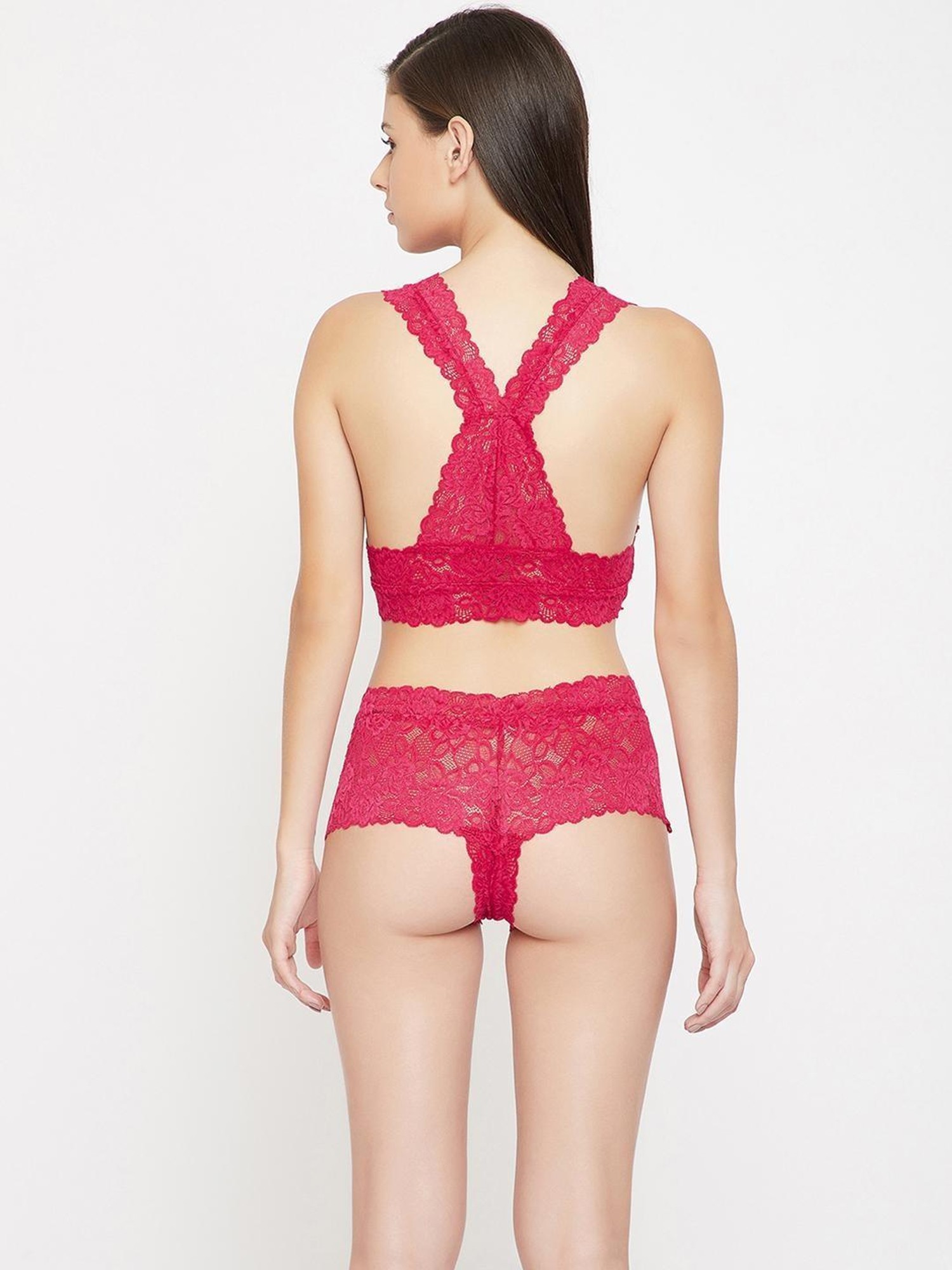 Buy Red Lingerie Sets for Women by Zerokaata Online