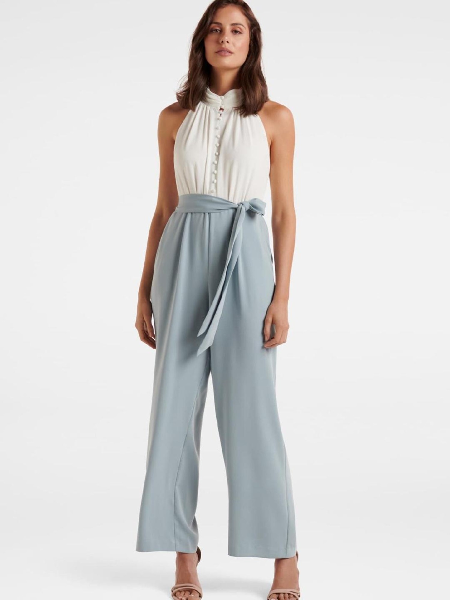Buy Marie Square Neck Belted Jumpsuit  Forever New