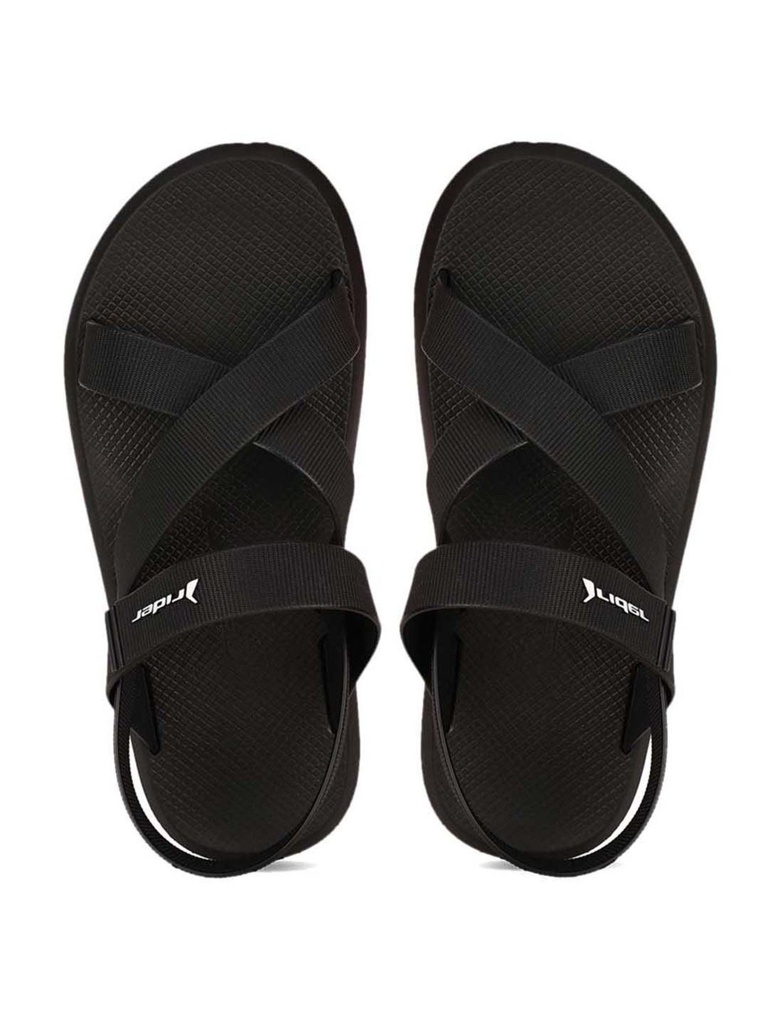 Buy Rider Men s R1 PAPETE Black Sling Back Sandals for Men at Best