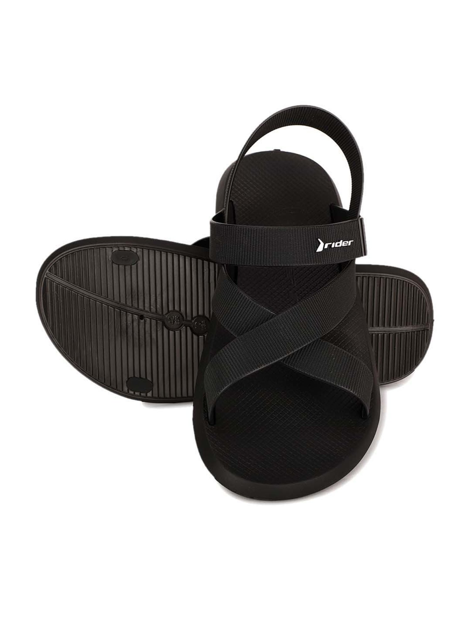 Buy Rider Men s R1 PAPETE Black Sling Back Sandals for Men at Best