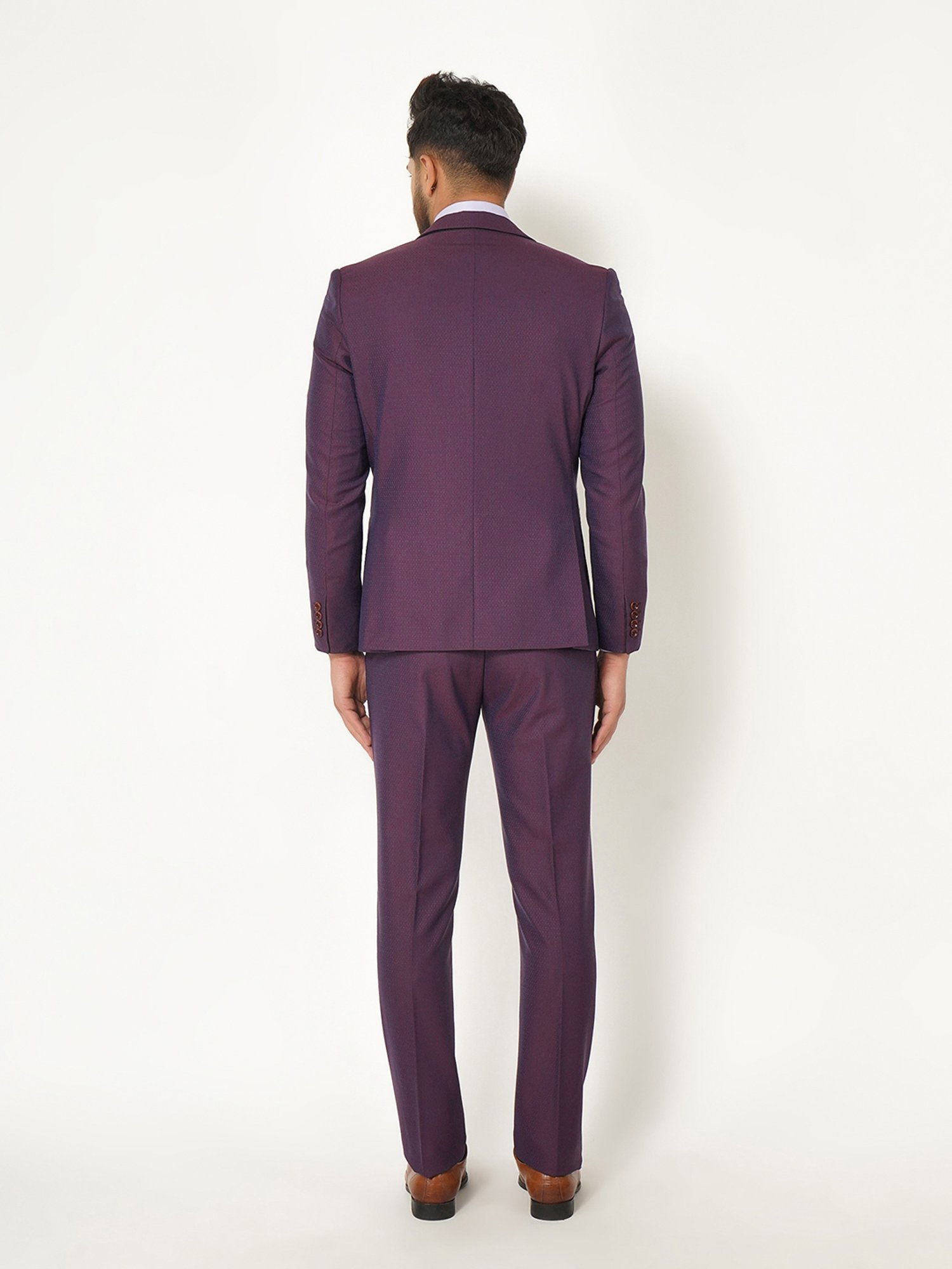 1PA1 Men's Linen Blend Suit Jacket Two Button Business Wedding Slim Fit  Blazer,Light Purple,2XL - Walmart.com