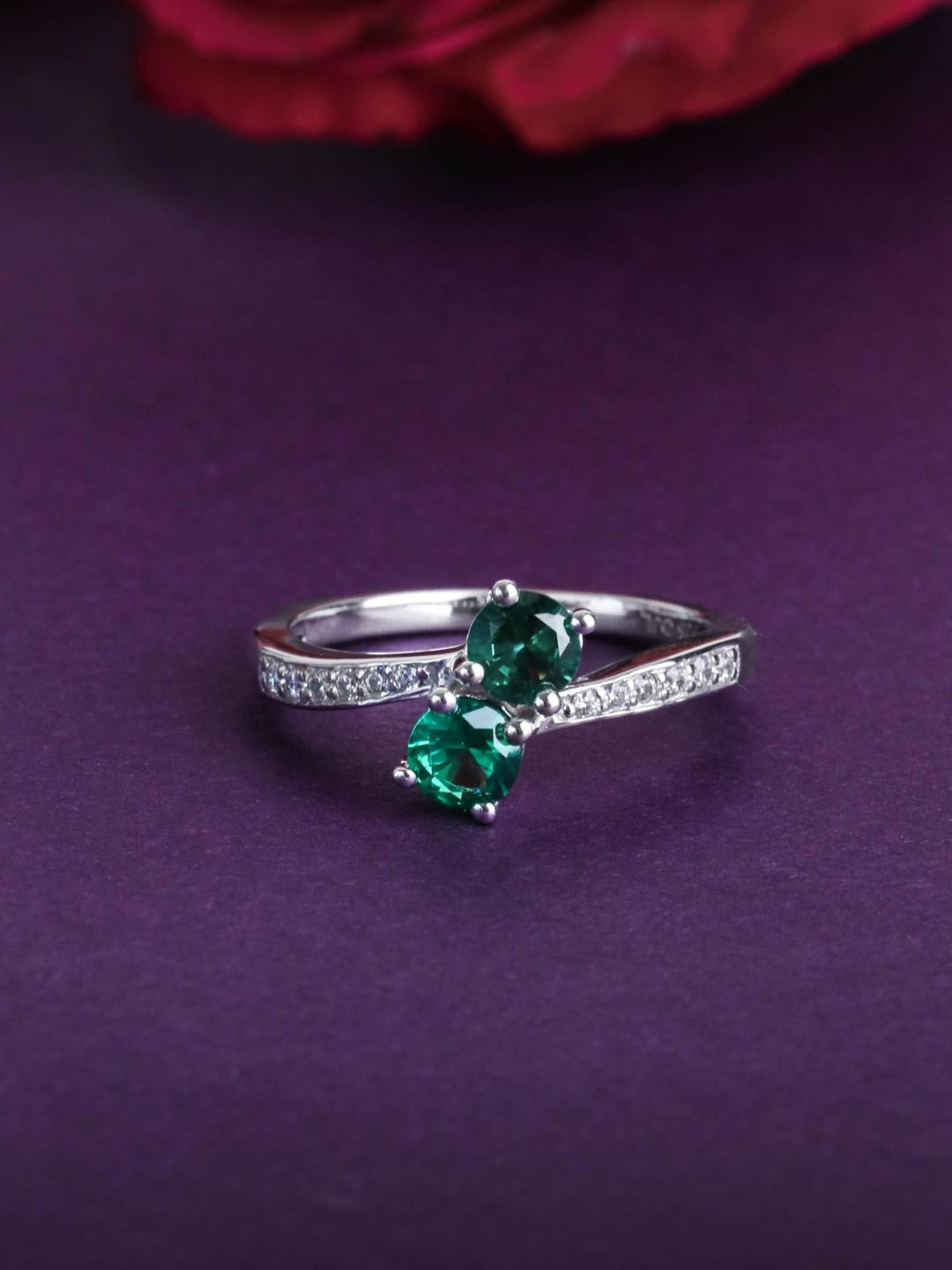 Sterling Silver Emerald Box Ring Atocha Re-creation – MFST