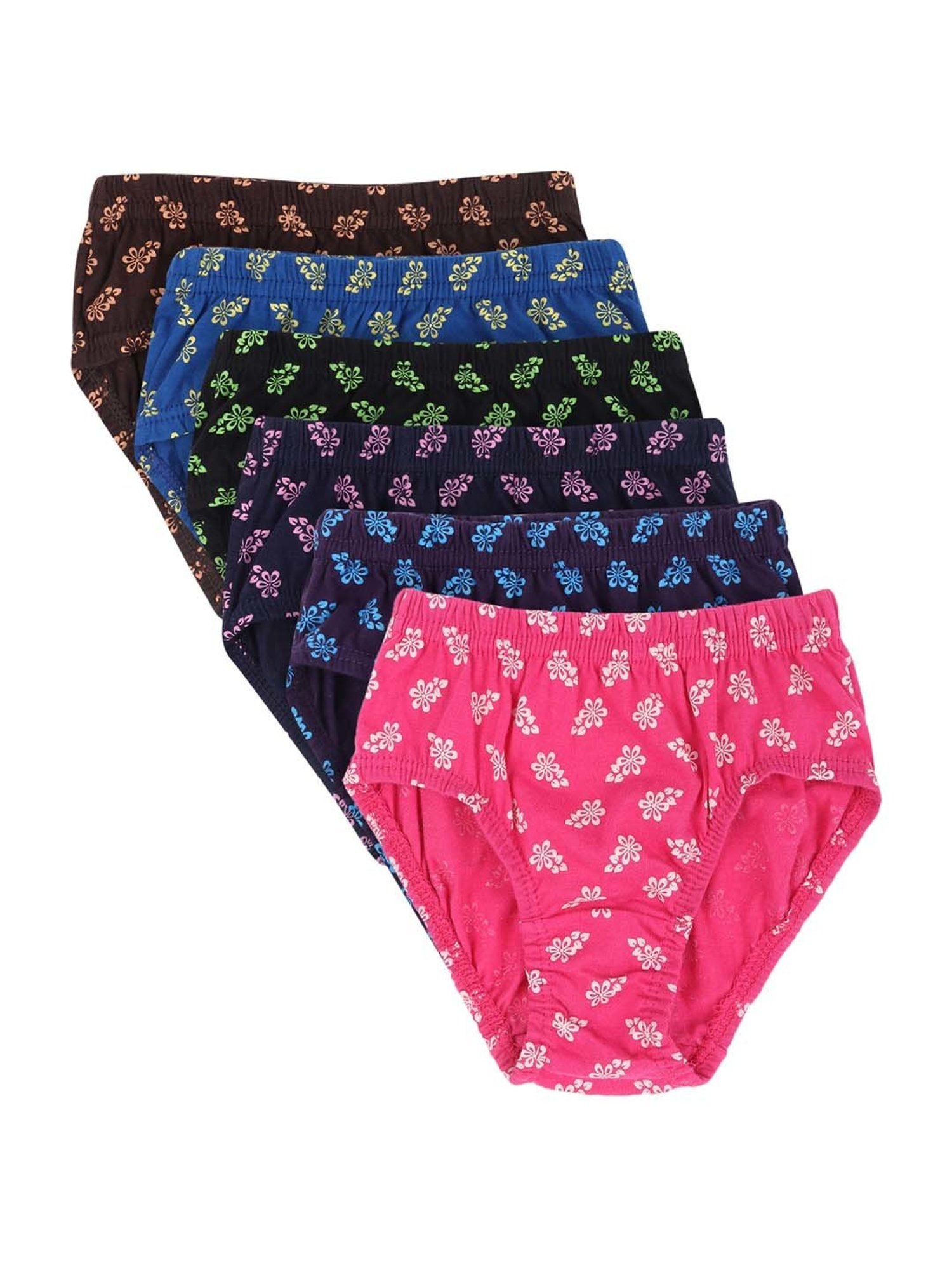 Buy Dyca Kids Multicolor Cotton Solid Panties for Girls Clothing Online @  Tata CLiQ