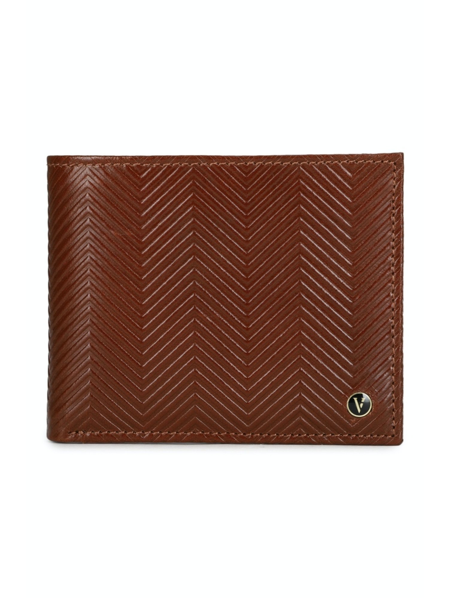 Buy Van Heusen Brown Quilted Leather Bi-Fold Wallet for Men at Best Price @  Tata CLiQ