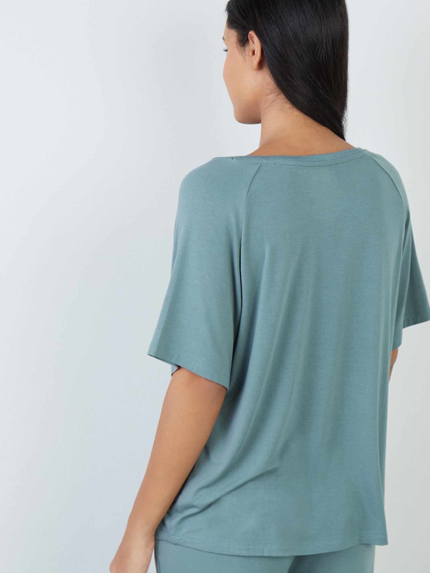 Buy Wunderlove by Westside Light Teal Raglan-Sleeved T-Shirt for Online @  Tata CLiQ