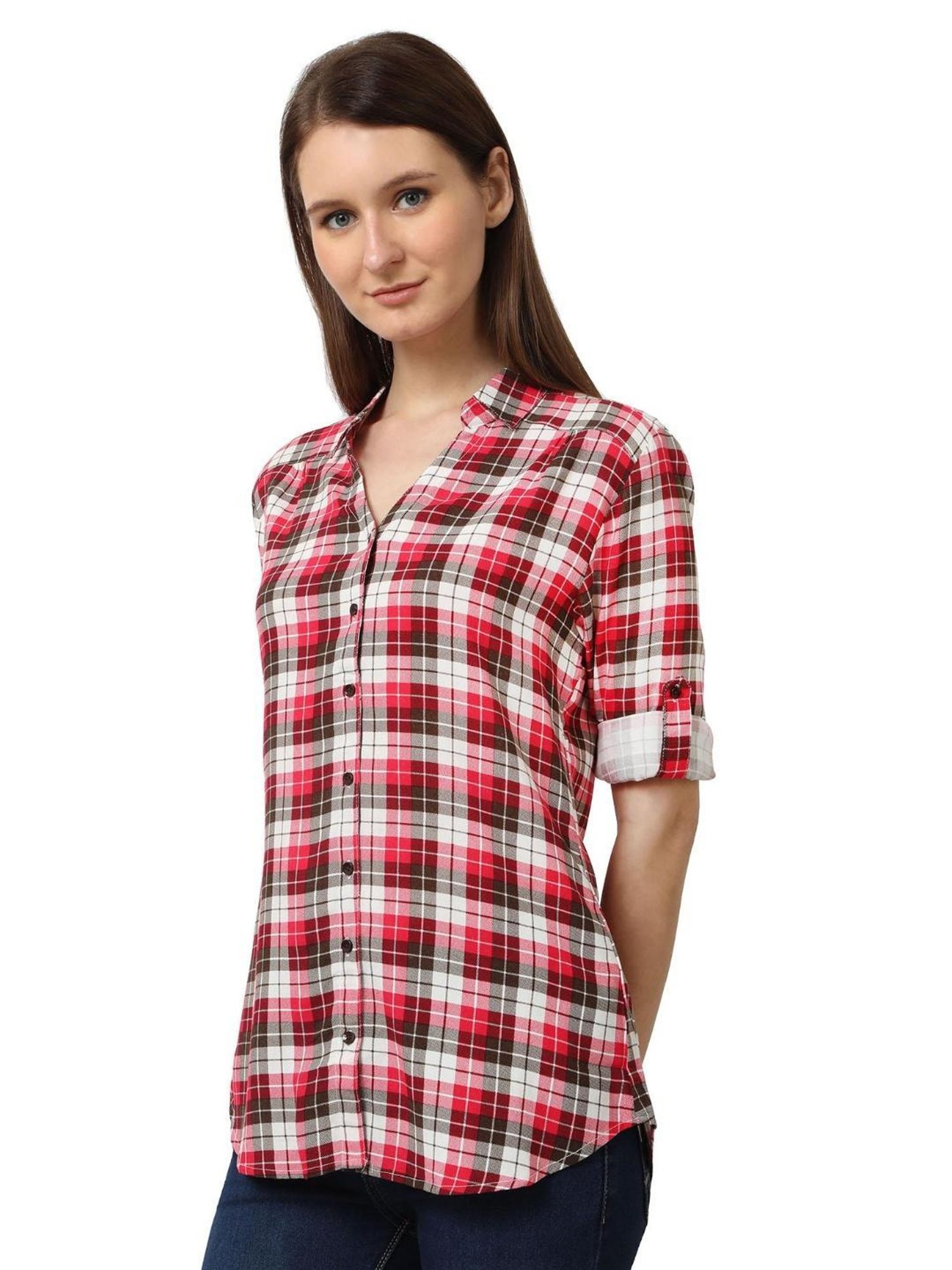 S】herlipto Checked Shirt Mini Dress S】herlipto Checked Shirt