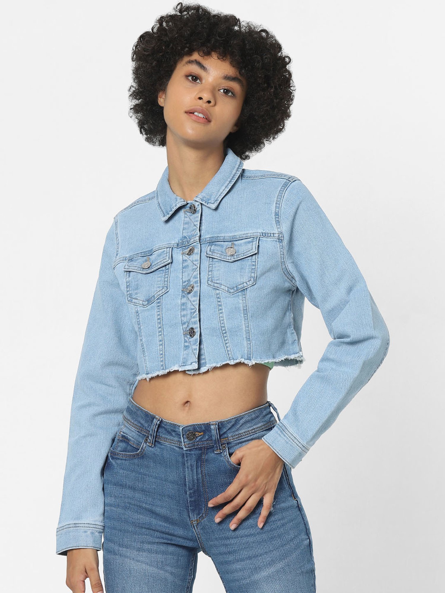 CLANE BULKY SLEEVE CROPPED JACKET 中古・古着通販】CLANE (クラネ