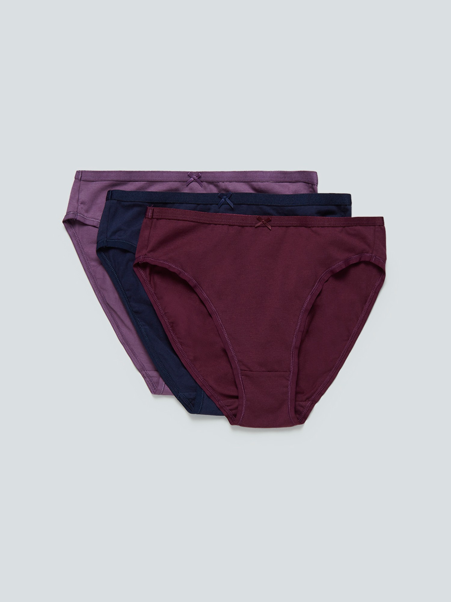 Buy Wunderlove Purple Invisible Brief from Westside