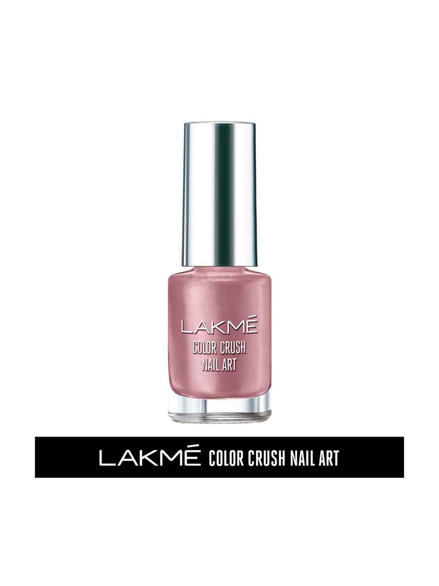 Buy Lakme Color Crush Nailart M7 Black 6 Ml Online at Discounted Price |  Netmeds